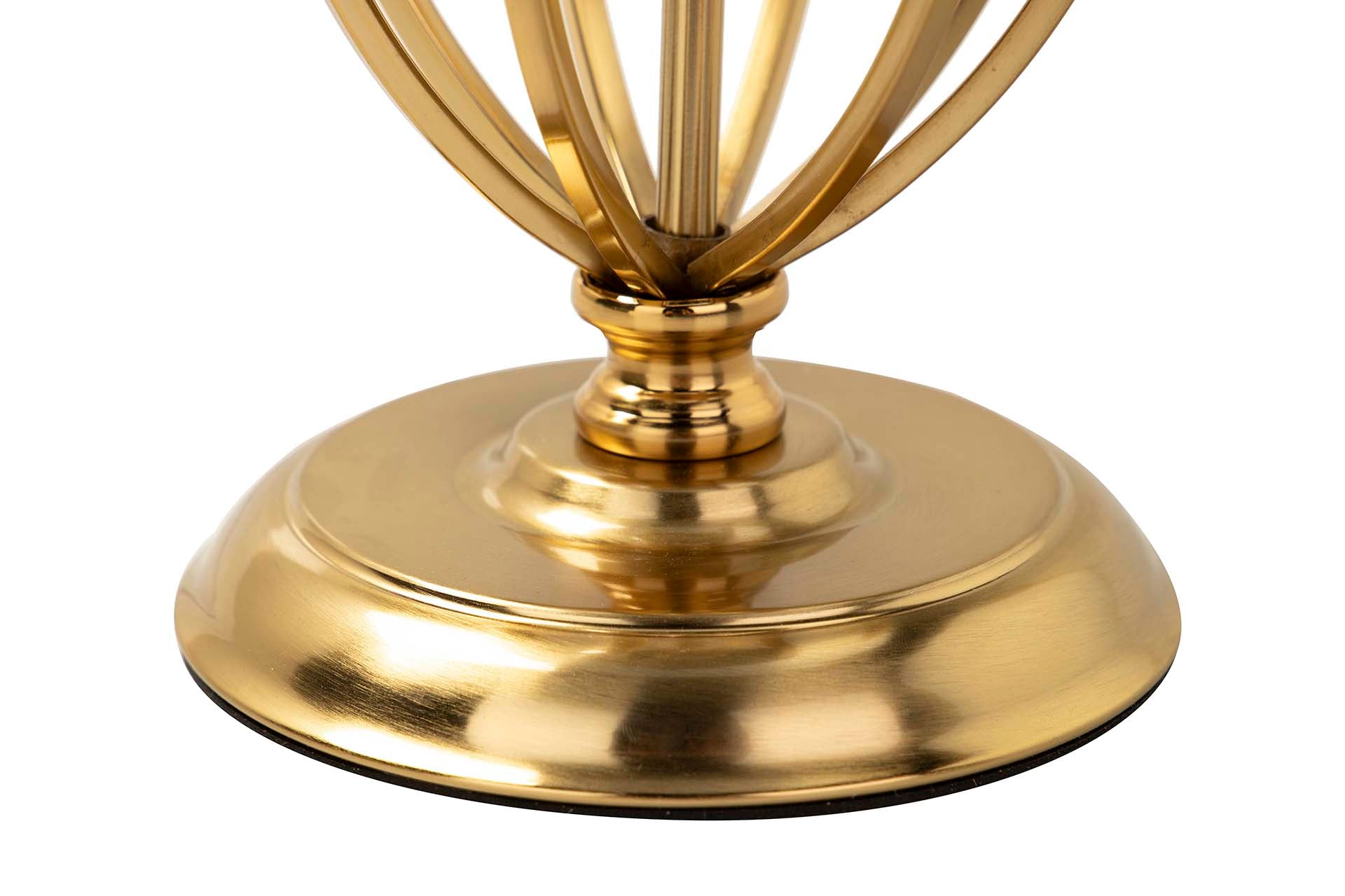 GOLDEN METAL TABLE LAMP 33x33x56 CM