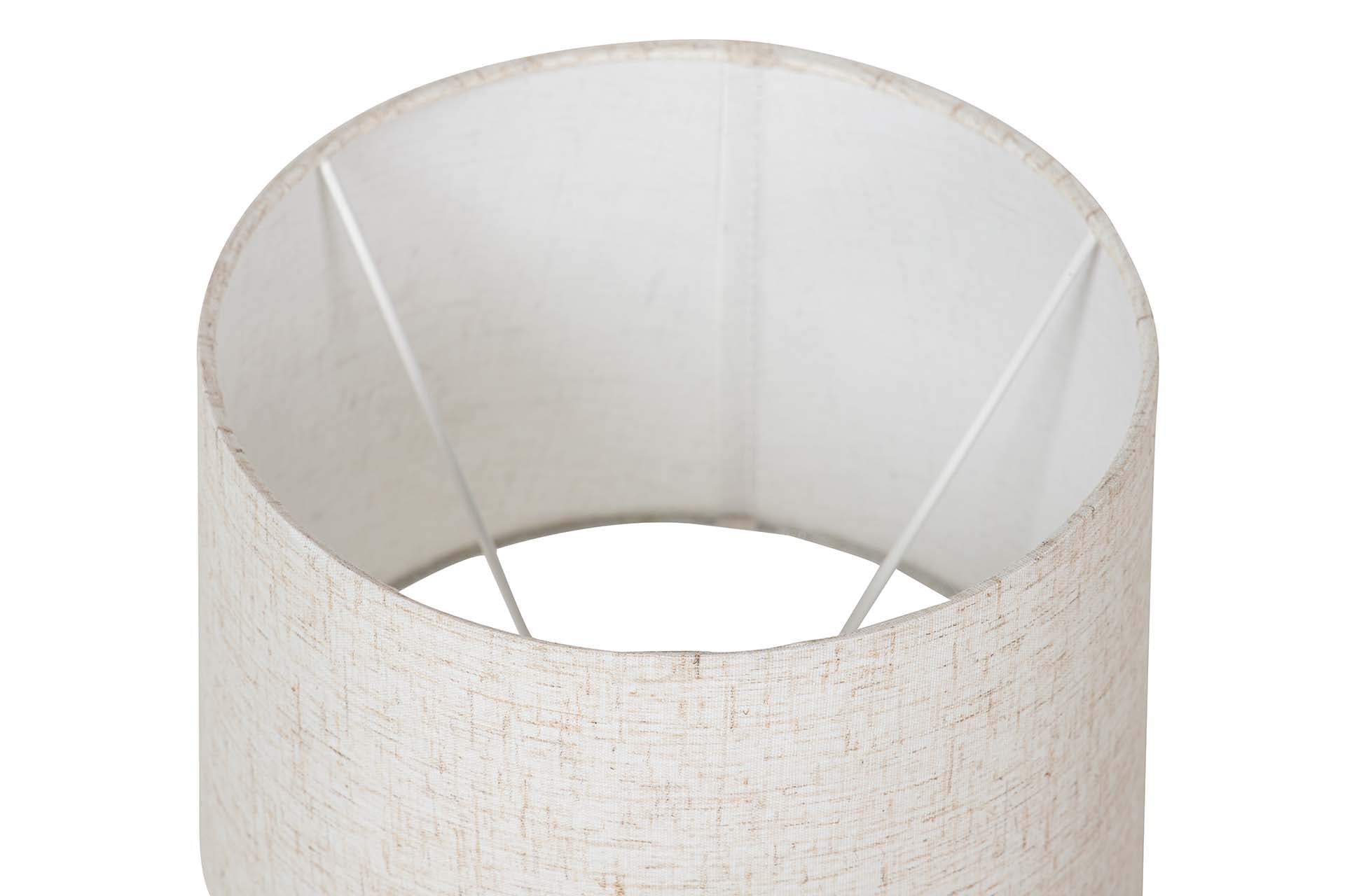 LAMPARA SOBREMESA METAL CRISTAL 25x25x40 CM