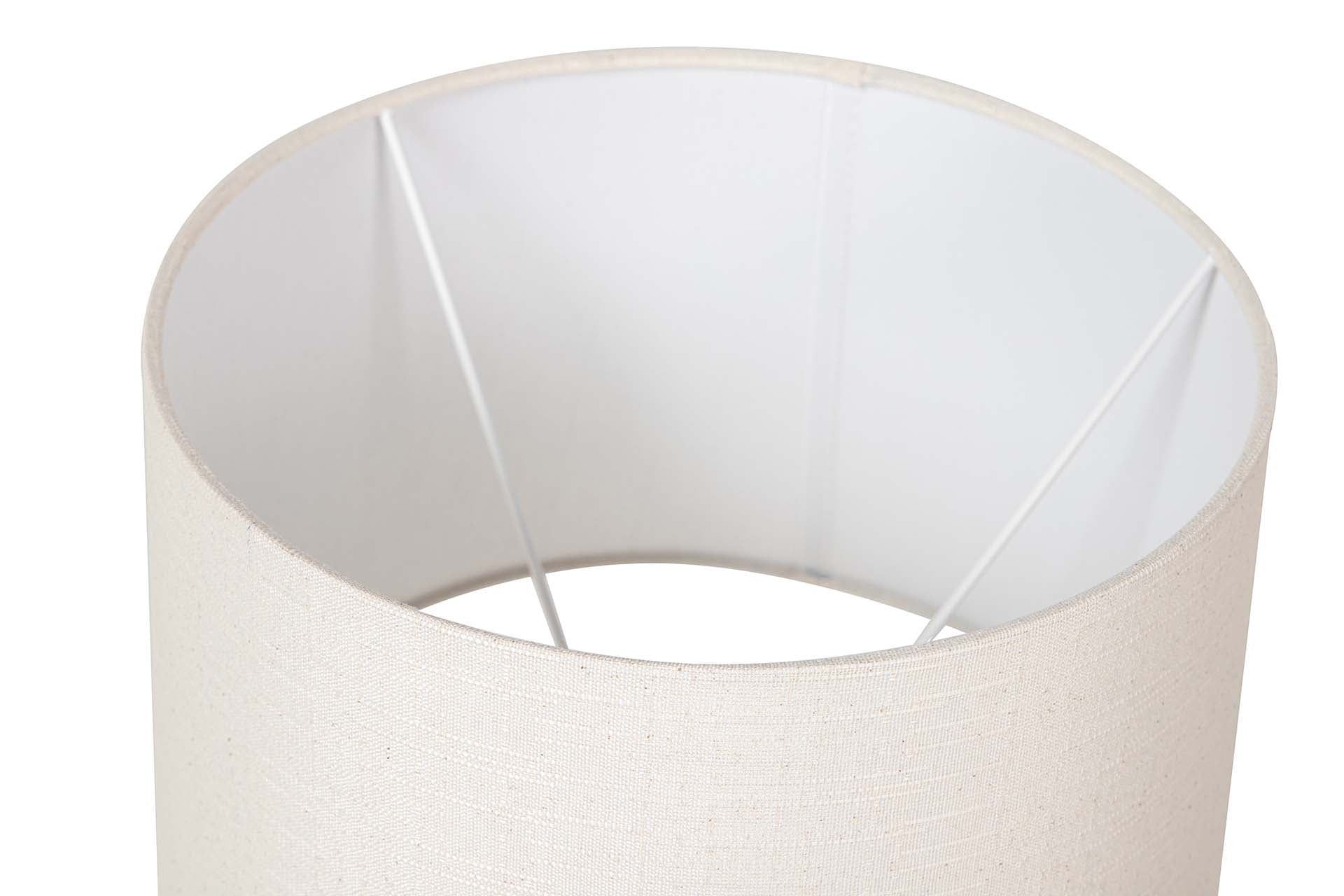 LAMPARA SOBREMESA METAL CRISTAL 31x31x52 CM