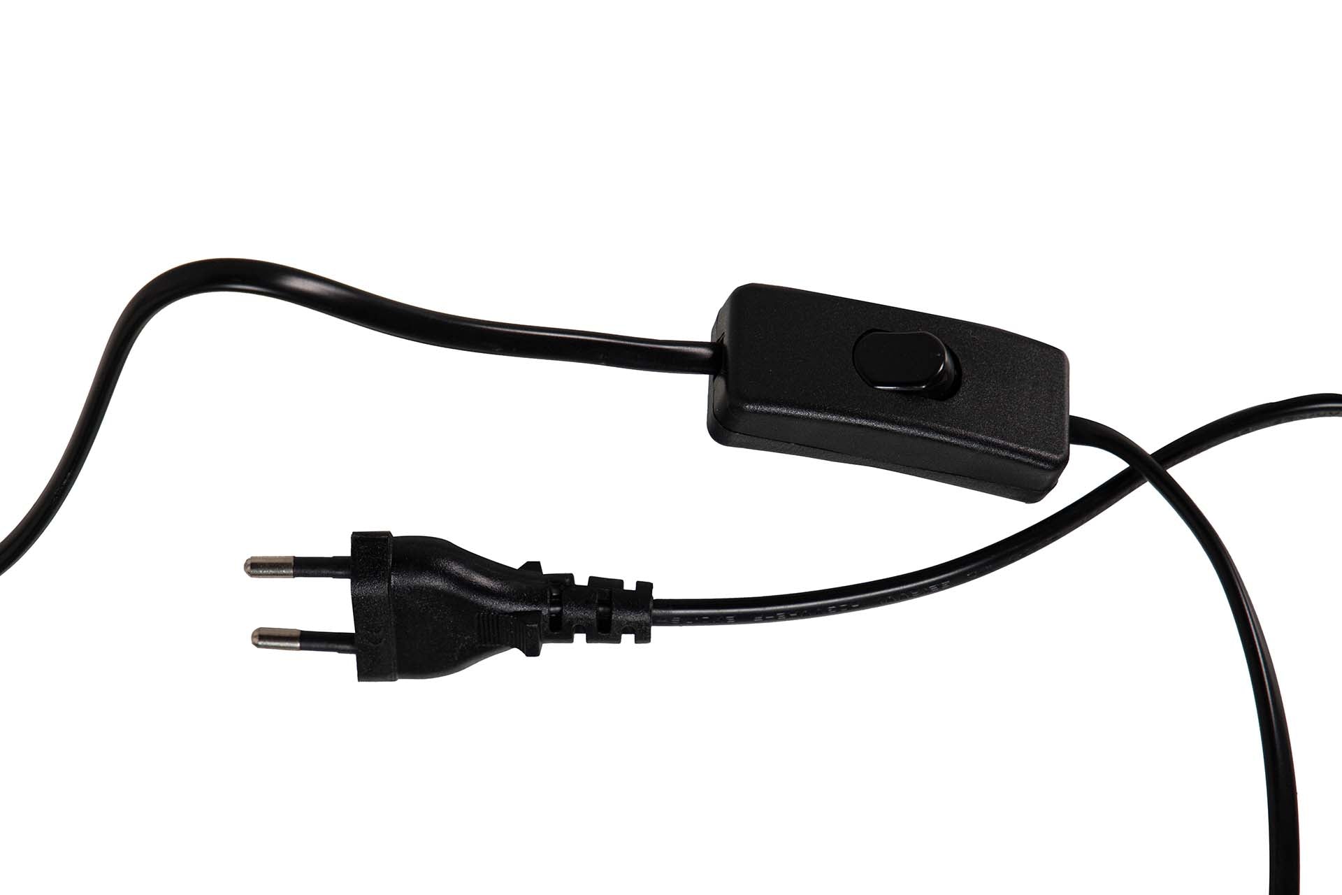 CANDEEIRO DE MESA DE METAL 28x22x55 CM