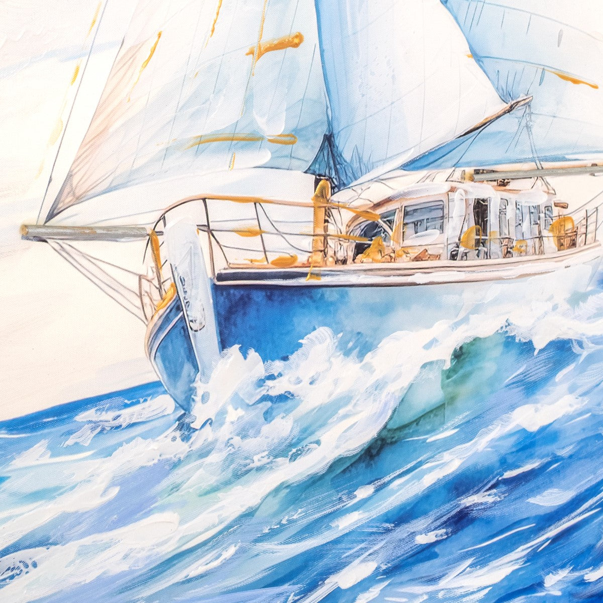 Cuadro Barco 70X100Cm