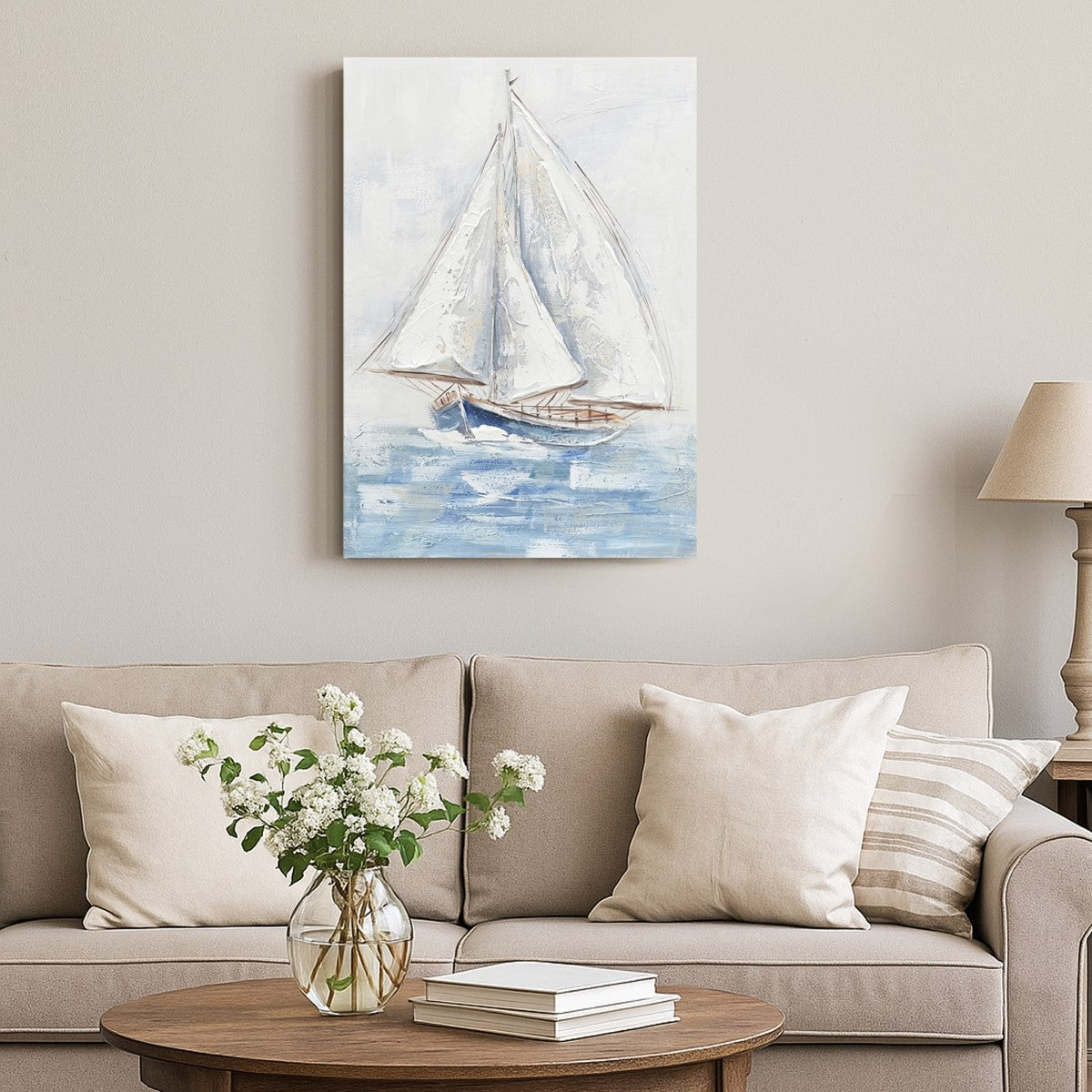 Cuadro Barco 50X70Cm