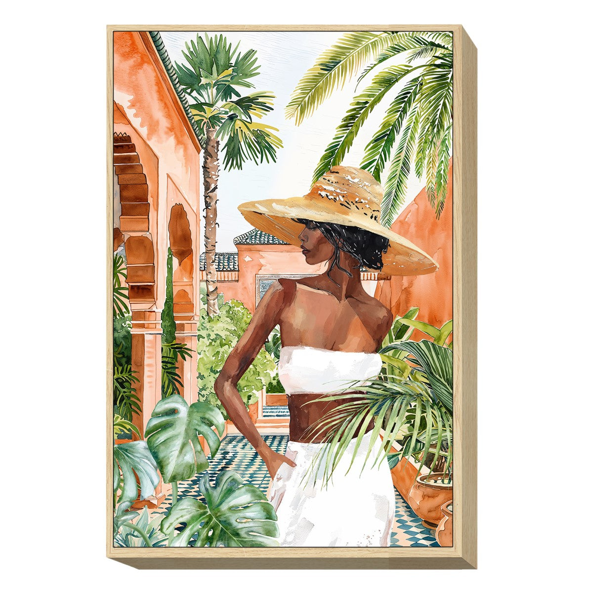 Cuadro Mujer 40X60Cm 2 Dif.