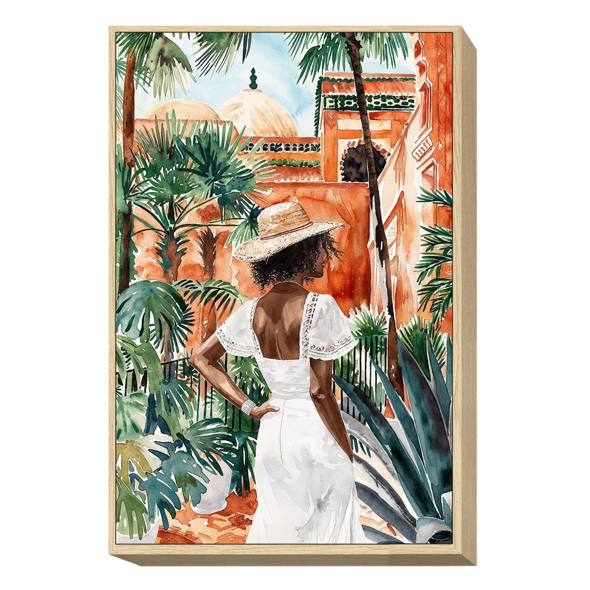 Cuadro Mujer 40X60Cm 2 Dif.