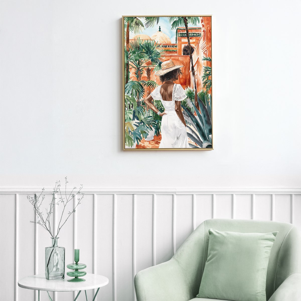 Cuadro Mujer 40X60Cm 2 Dif.