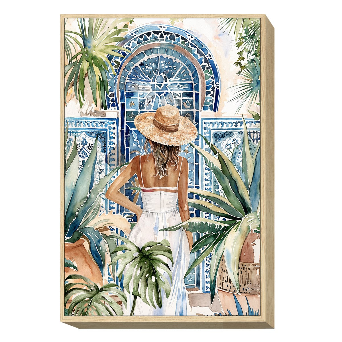 Cuadro Mujer 40X60Cm 2 Dif.