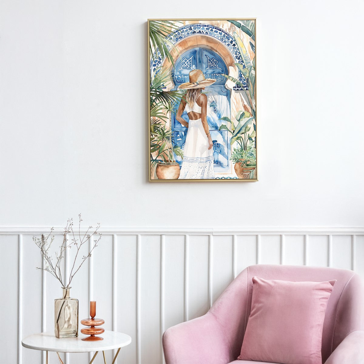 Cuadro Mujer 40X60Cm 2 Dif.