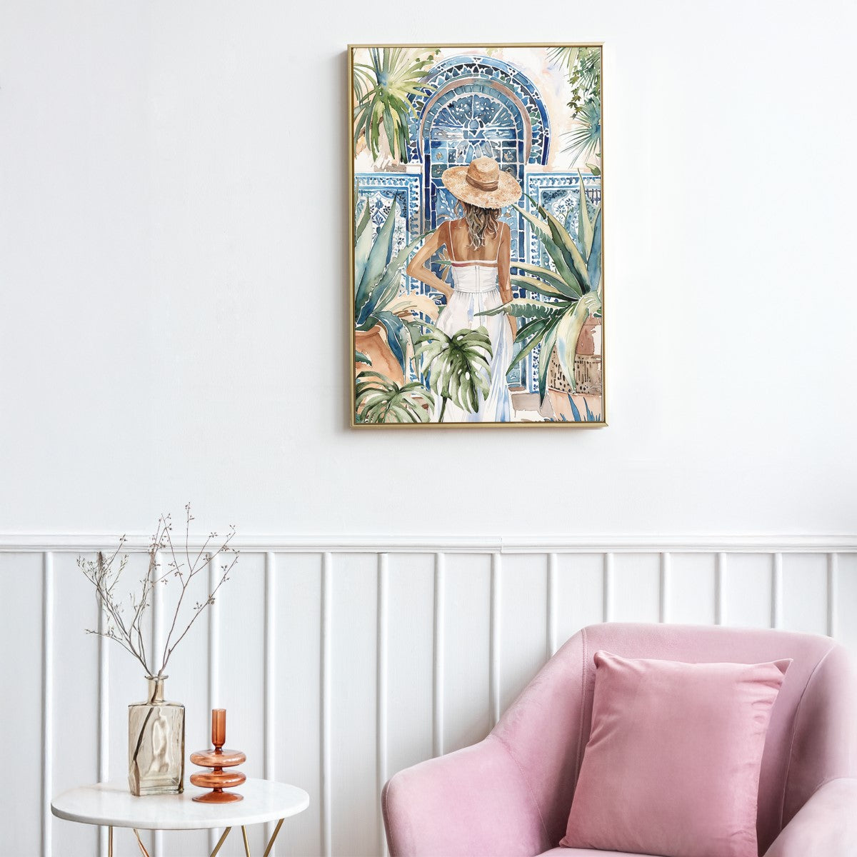 Cuadro Mujer 40X60Cm 2 Dif.