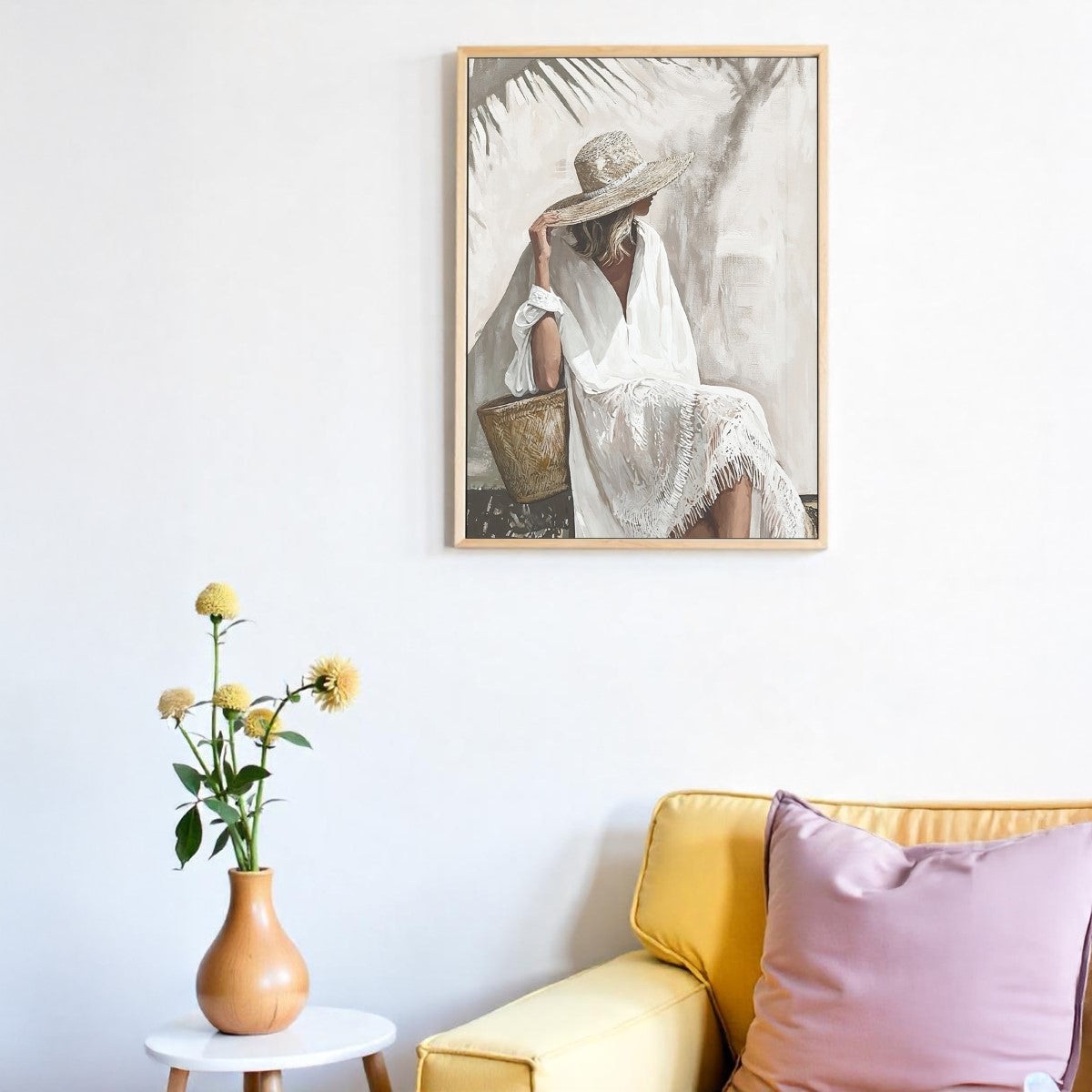 Cuadro Mujer 30X40Cm 2 Dif.