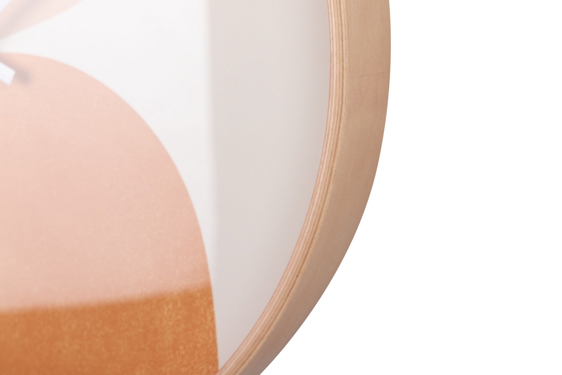 RELOJ PARED METAL BLANCO 40x4,5X40 CM