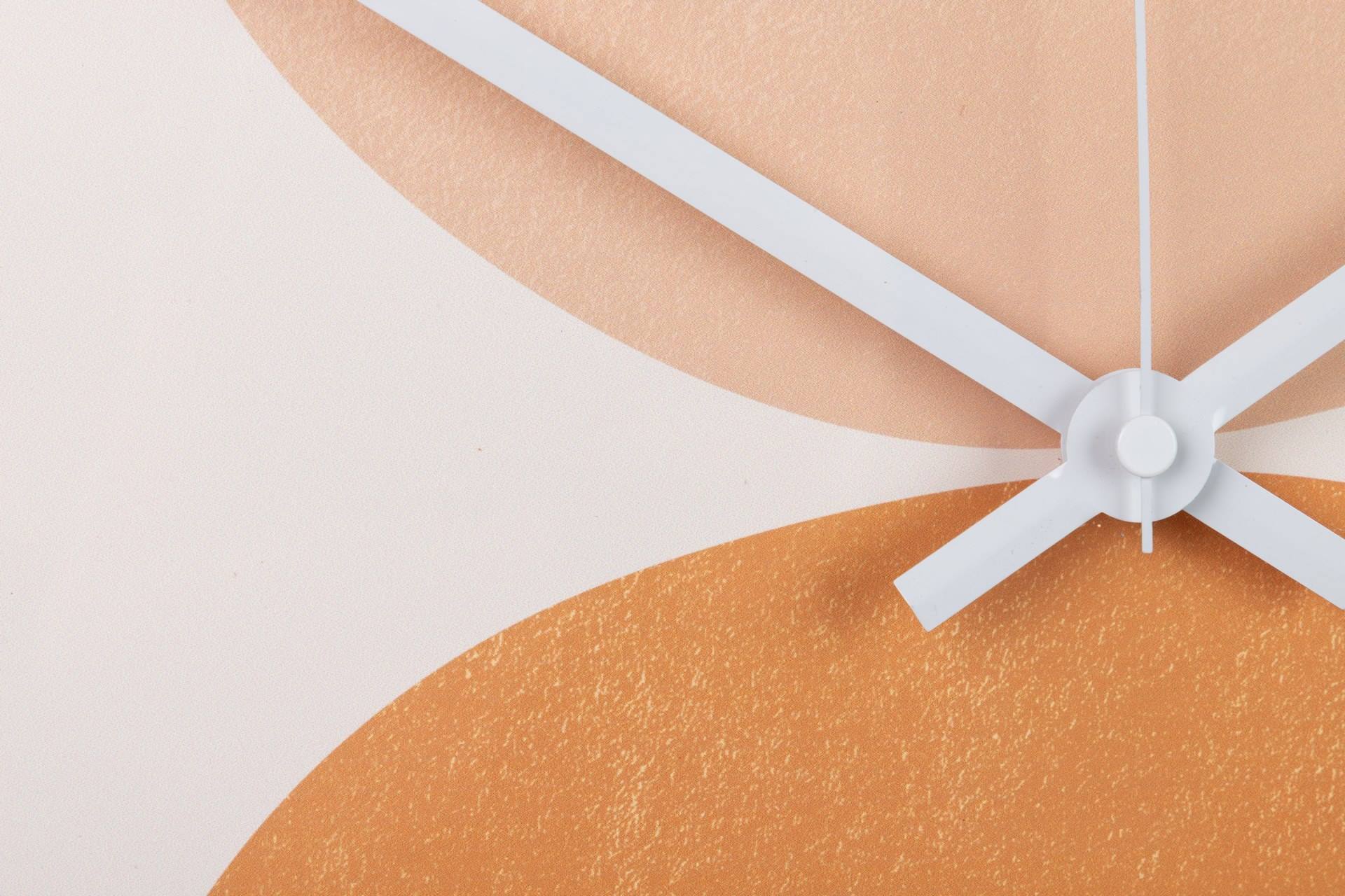 RELOJ PARED METAL BLANCO 40x4,5X40 CM