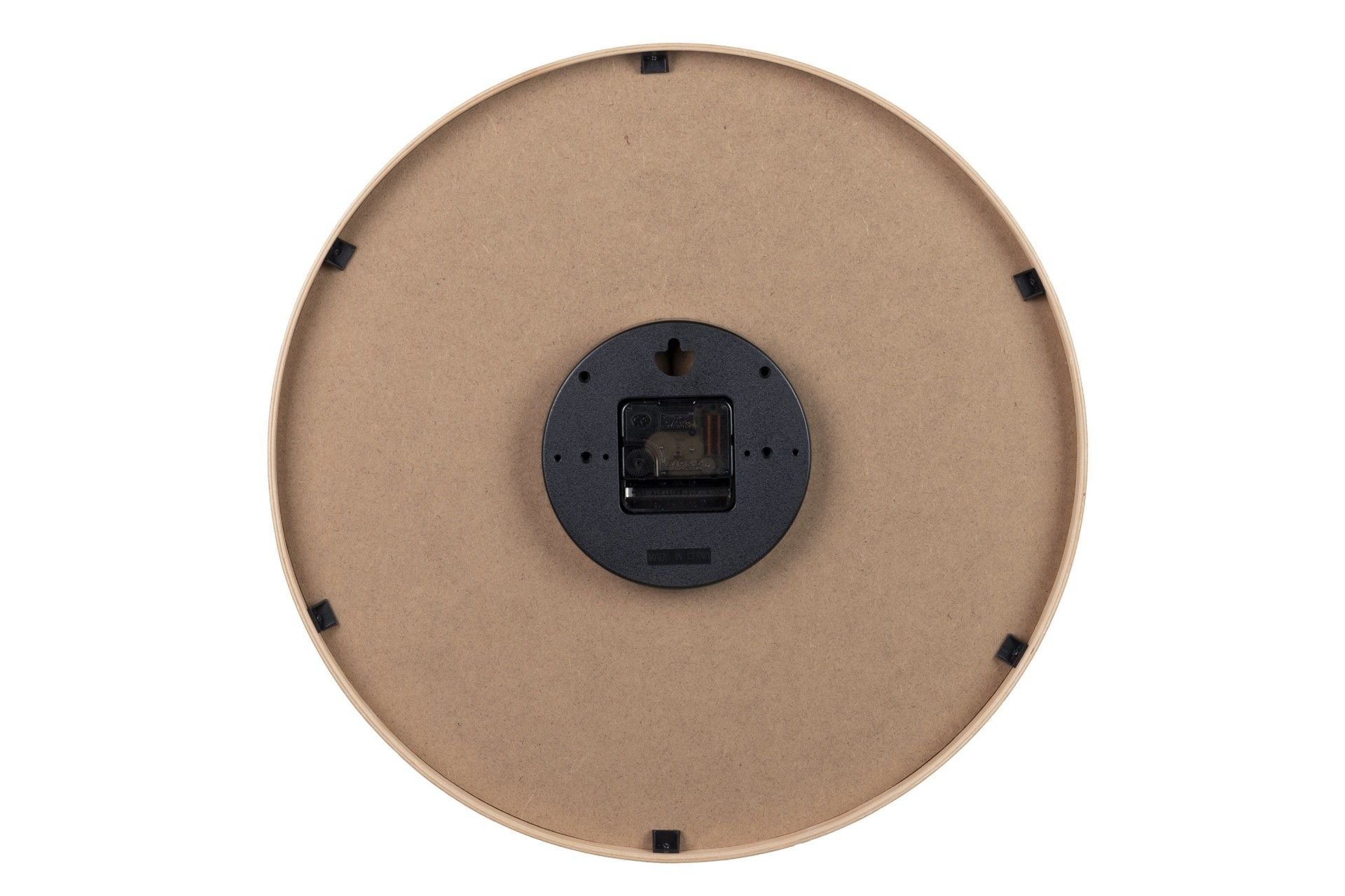 RELOJ PARED METAL BLANCO 40x4,5X40 CM