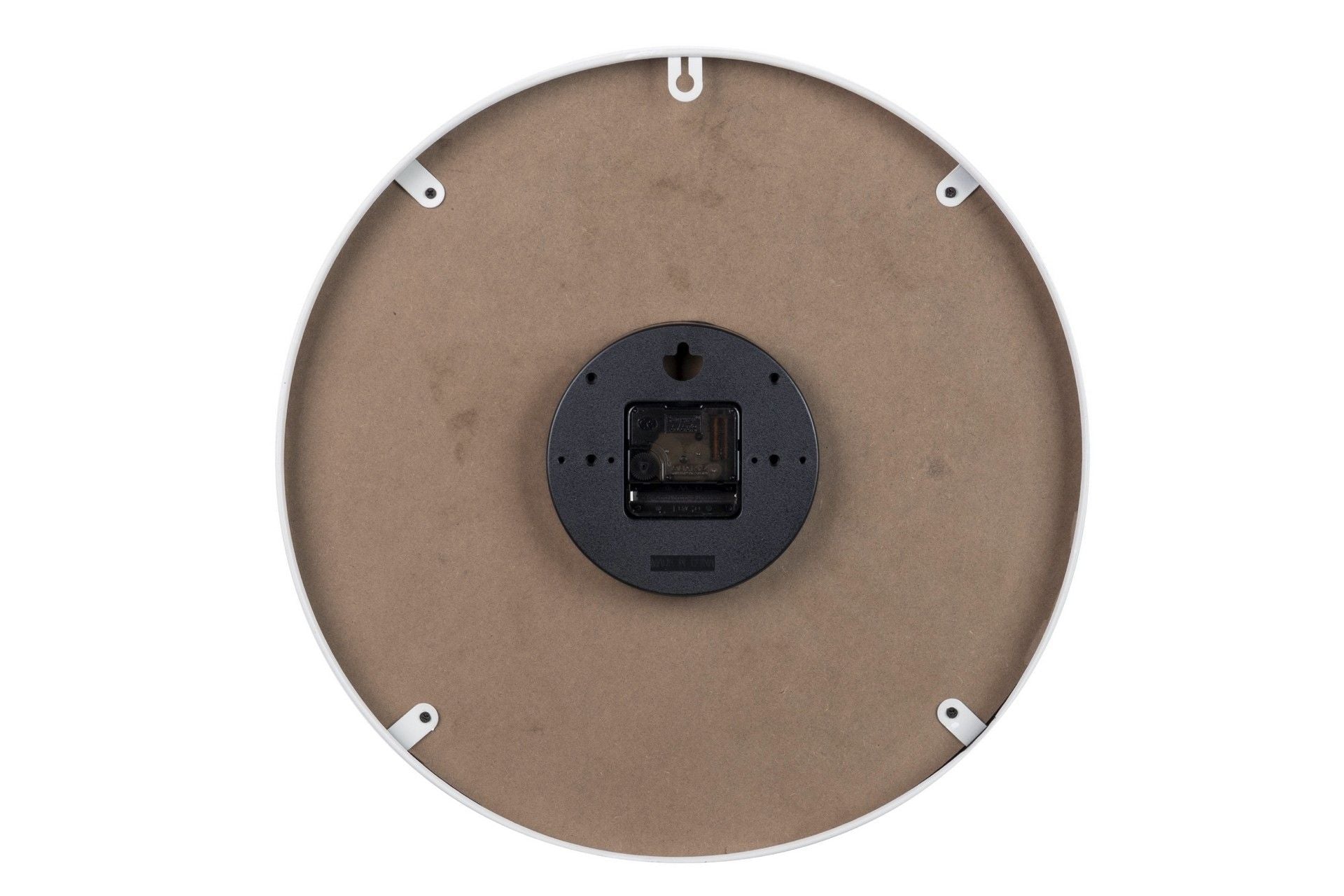 RELOJ PARED METAL BLANCO 40x4,5X40 CM