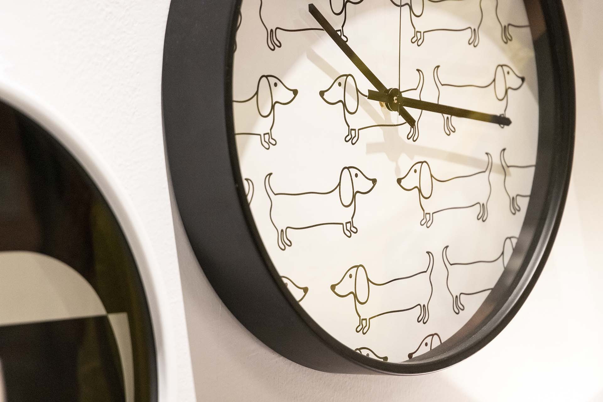 RELOJ PARED METAL NEGRO 40x4,5X40 CM