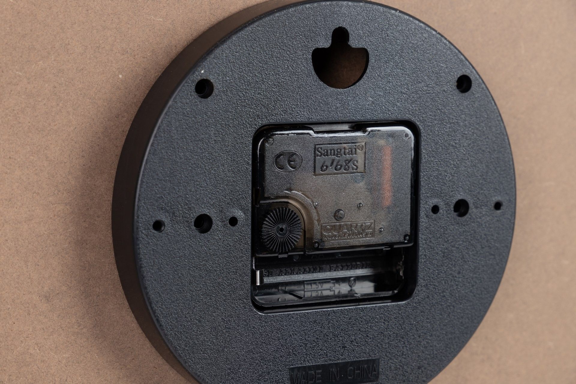 RELOJ PARED METAL NEGRO 40x4,5X40 CM