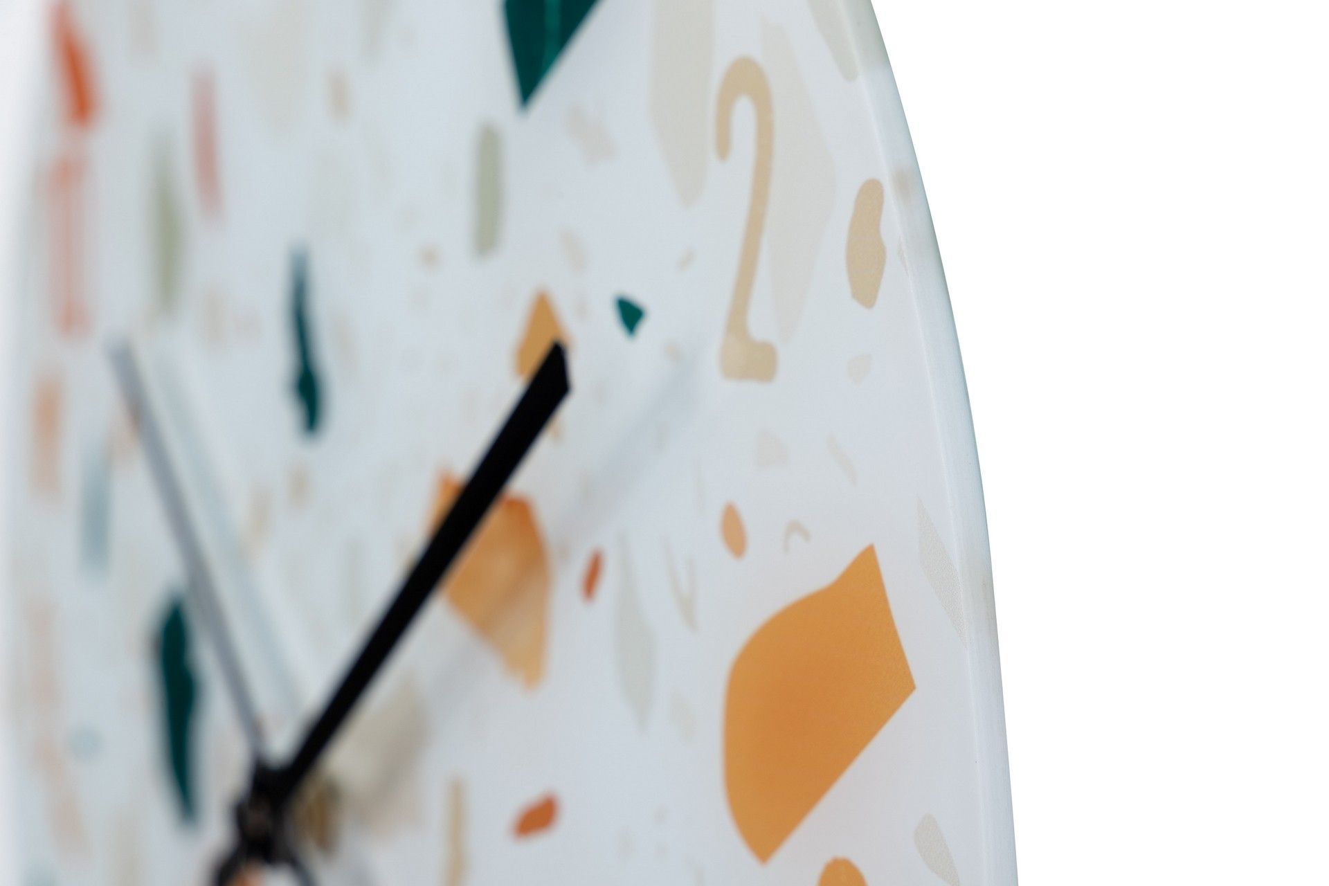 MDF TERRAZZO WALL CLOCK 40x4.5x40 CM