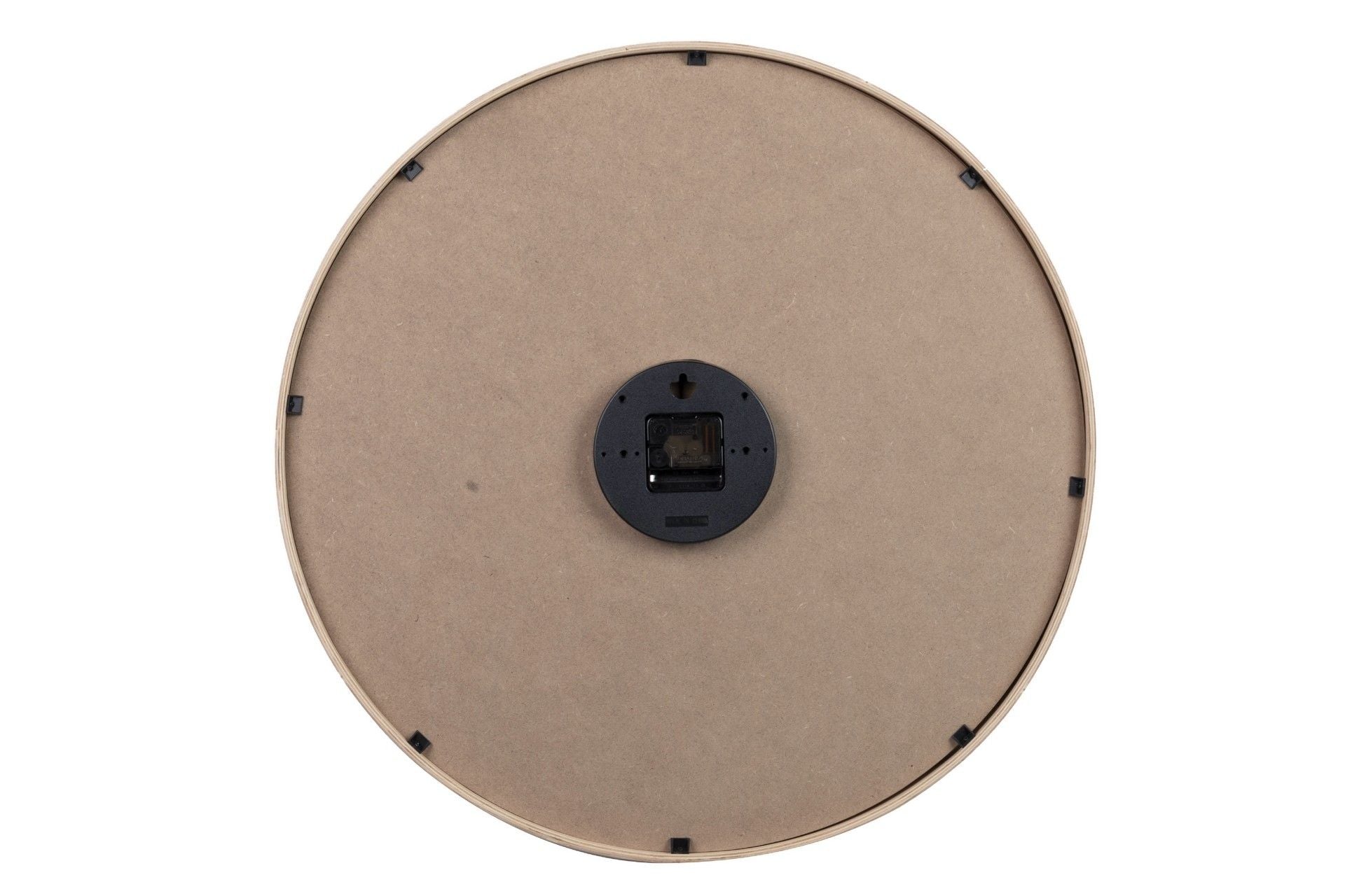 RELOJ PARED METAL NATURAL 60x4,5x60 CM