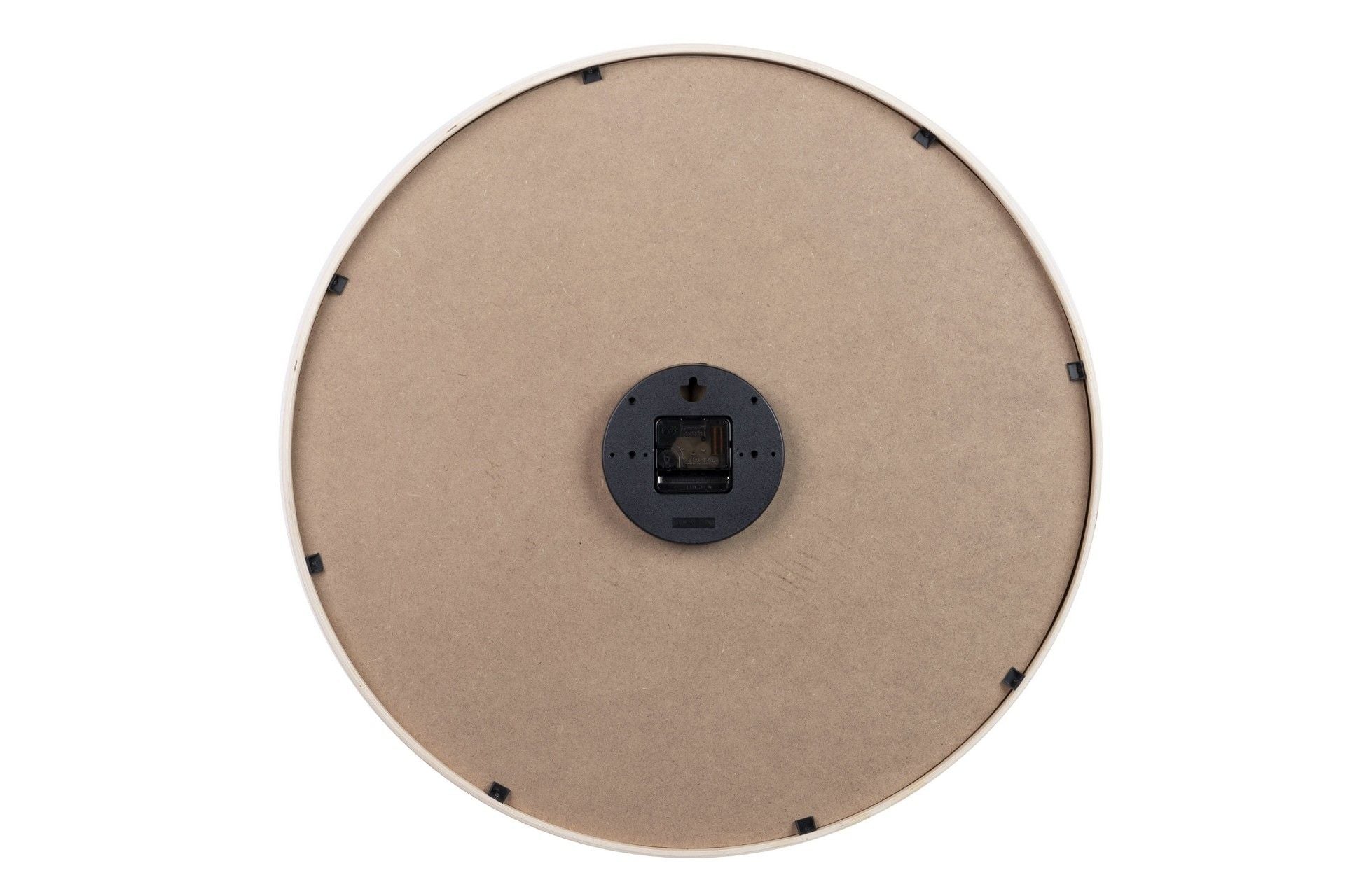 RELOJ PARED METAL NATURAL 60x4,5x60 CM