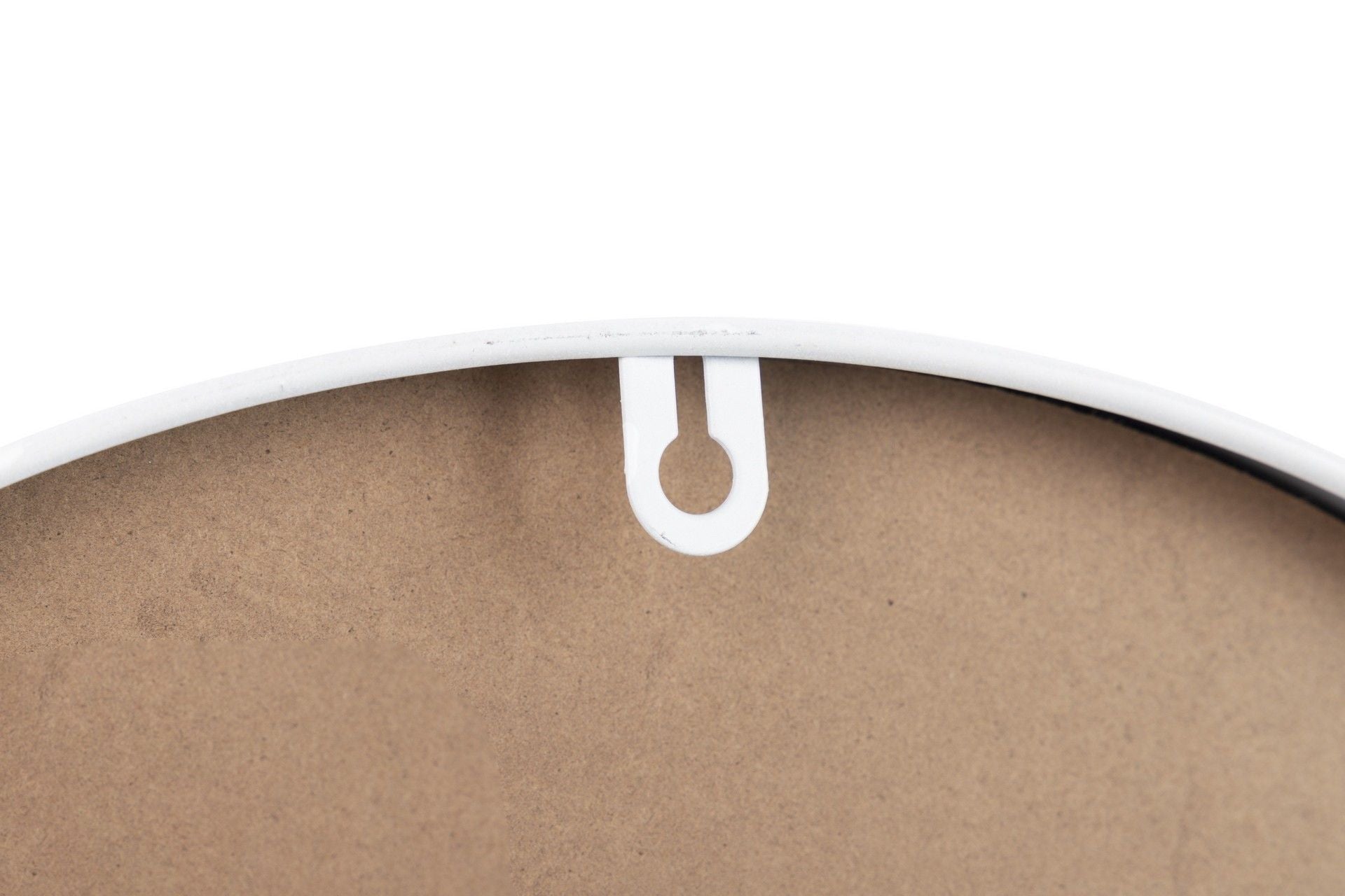 RELOJ PARED METAL BLANCO NEGRO 40x4,5X40 CM