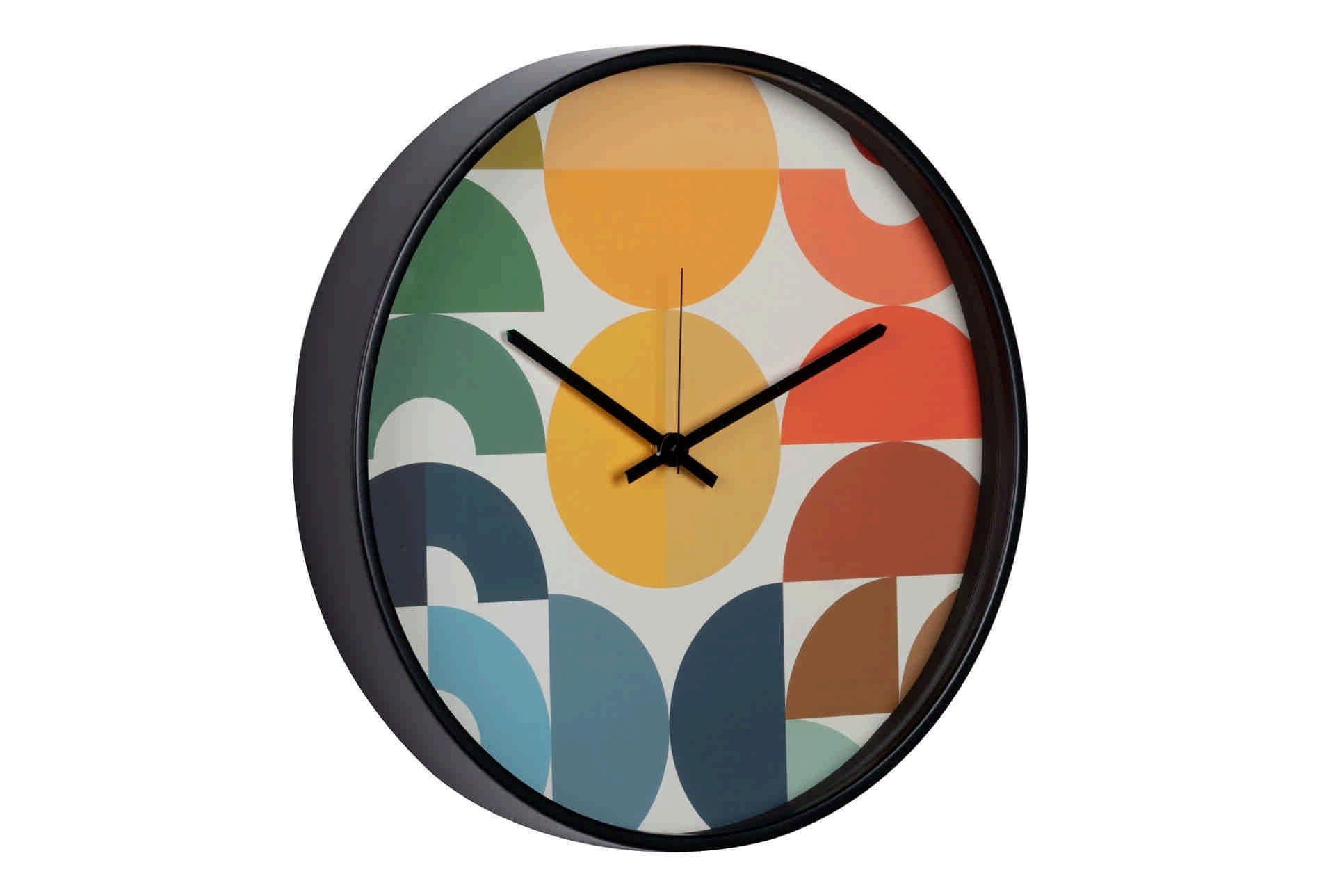 RELOJ PARED METAL MULTICOLOR 40x4,5X40 CM