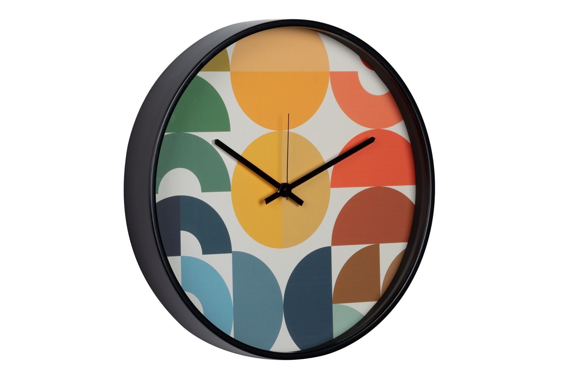 RELOJ PARED METAL MULTICOLOR 40x4,5X40 CM