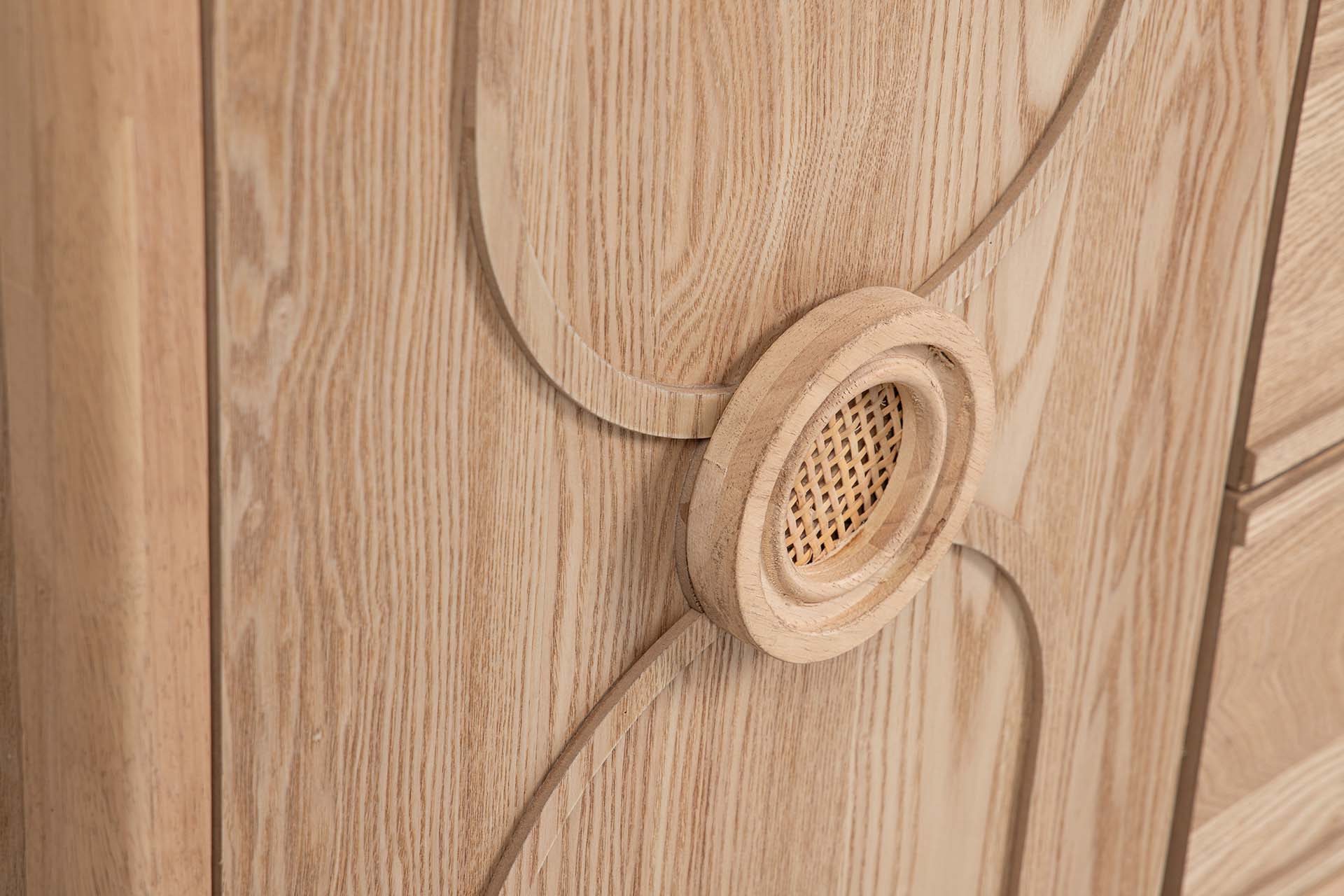 APARADOR MDF MARRON 130x38x80 CM