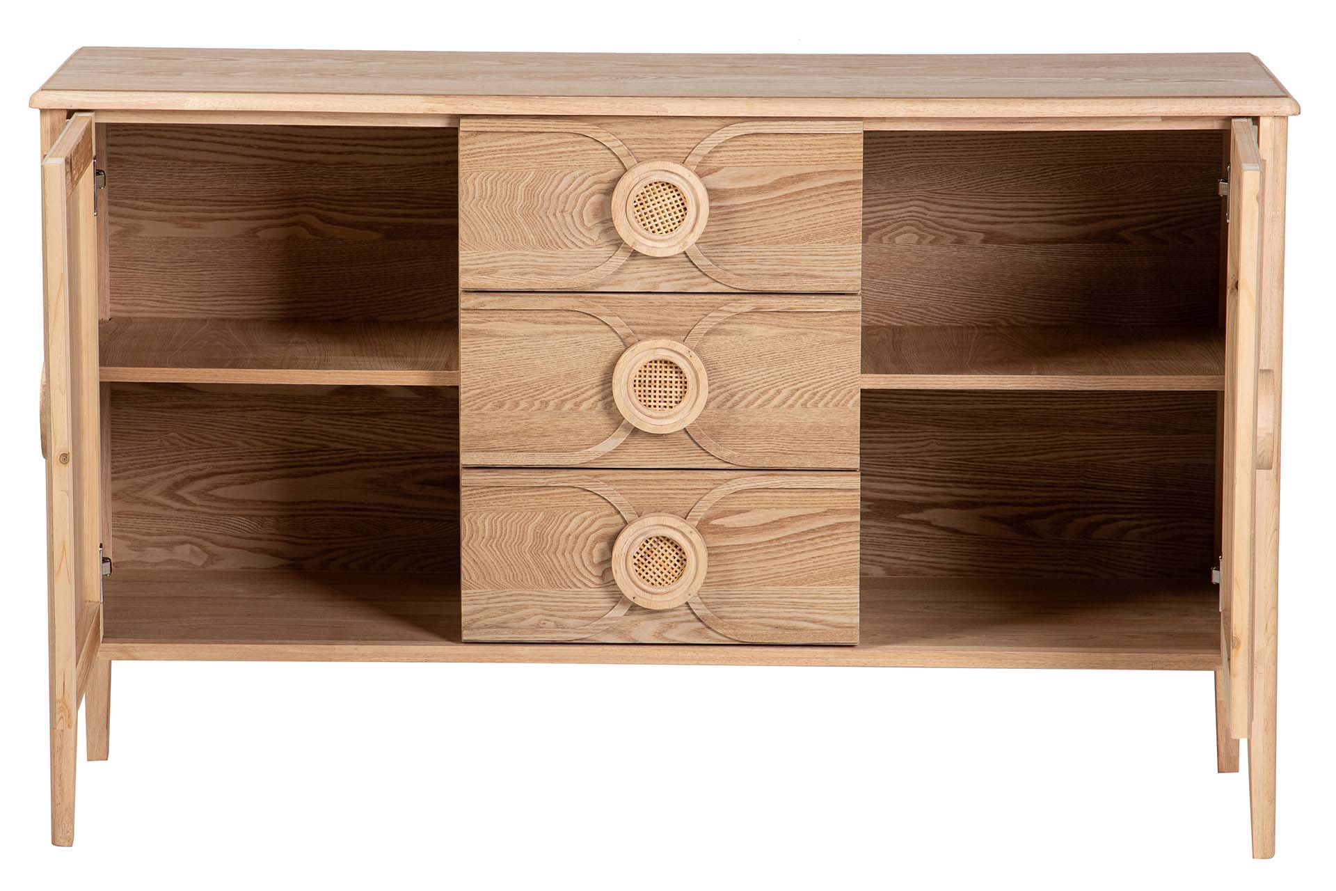 APARADOR MDF MARRON 130x38x80 CM