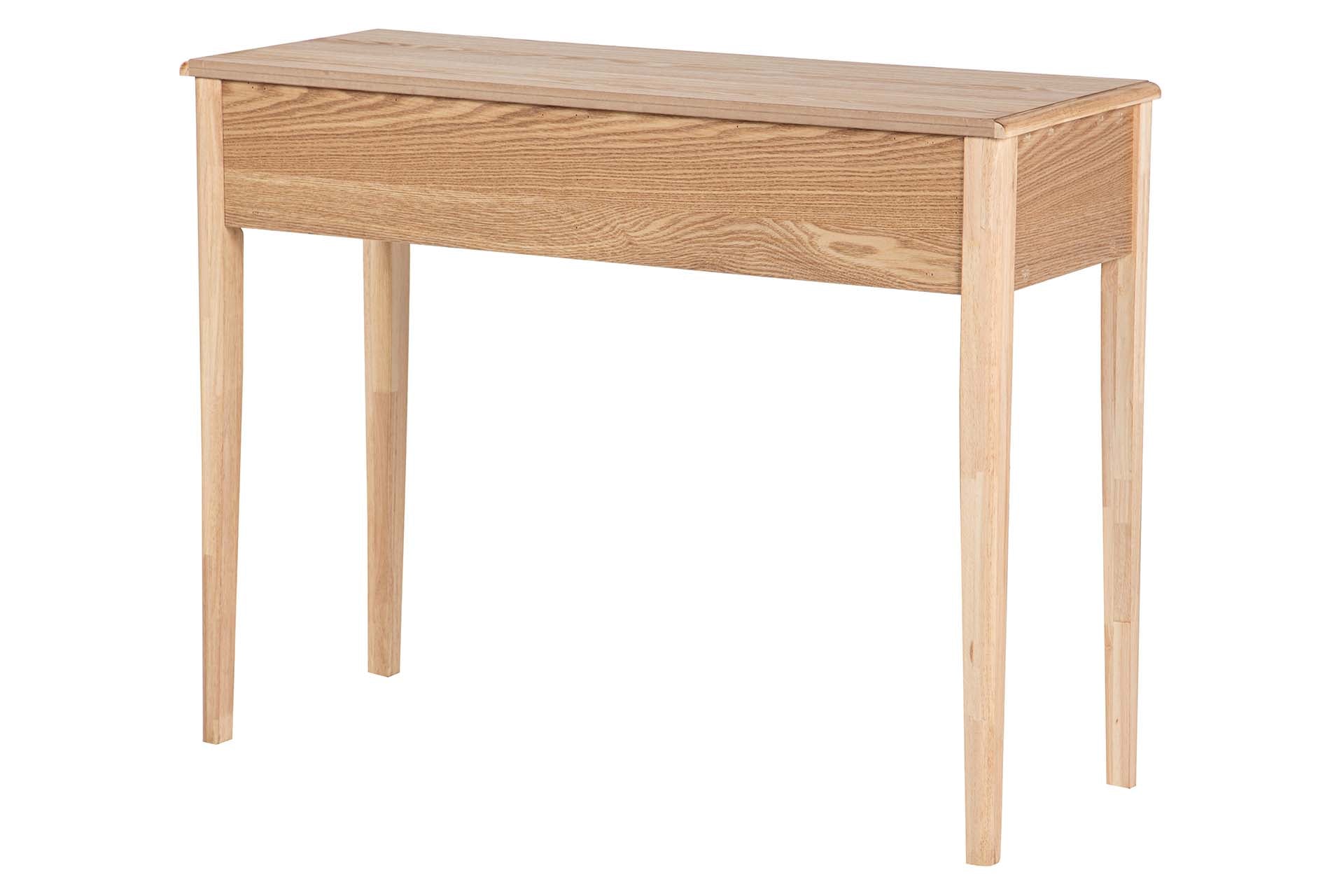 CONSOLA MDF BLANCO MARRON 100x39x77 CM