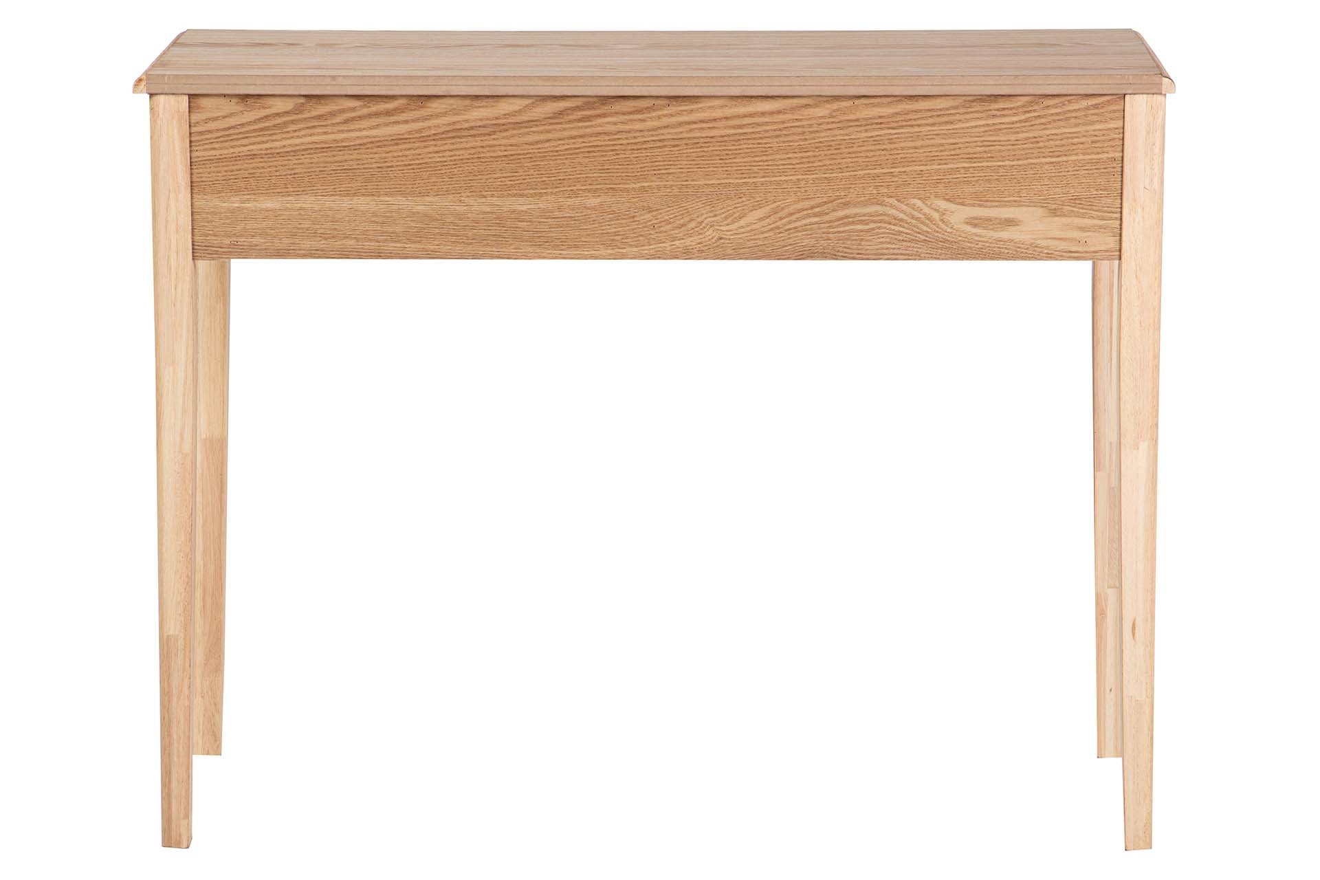 CONSOLA MDF BLANCO MARRON 100x39x77 CM