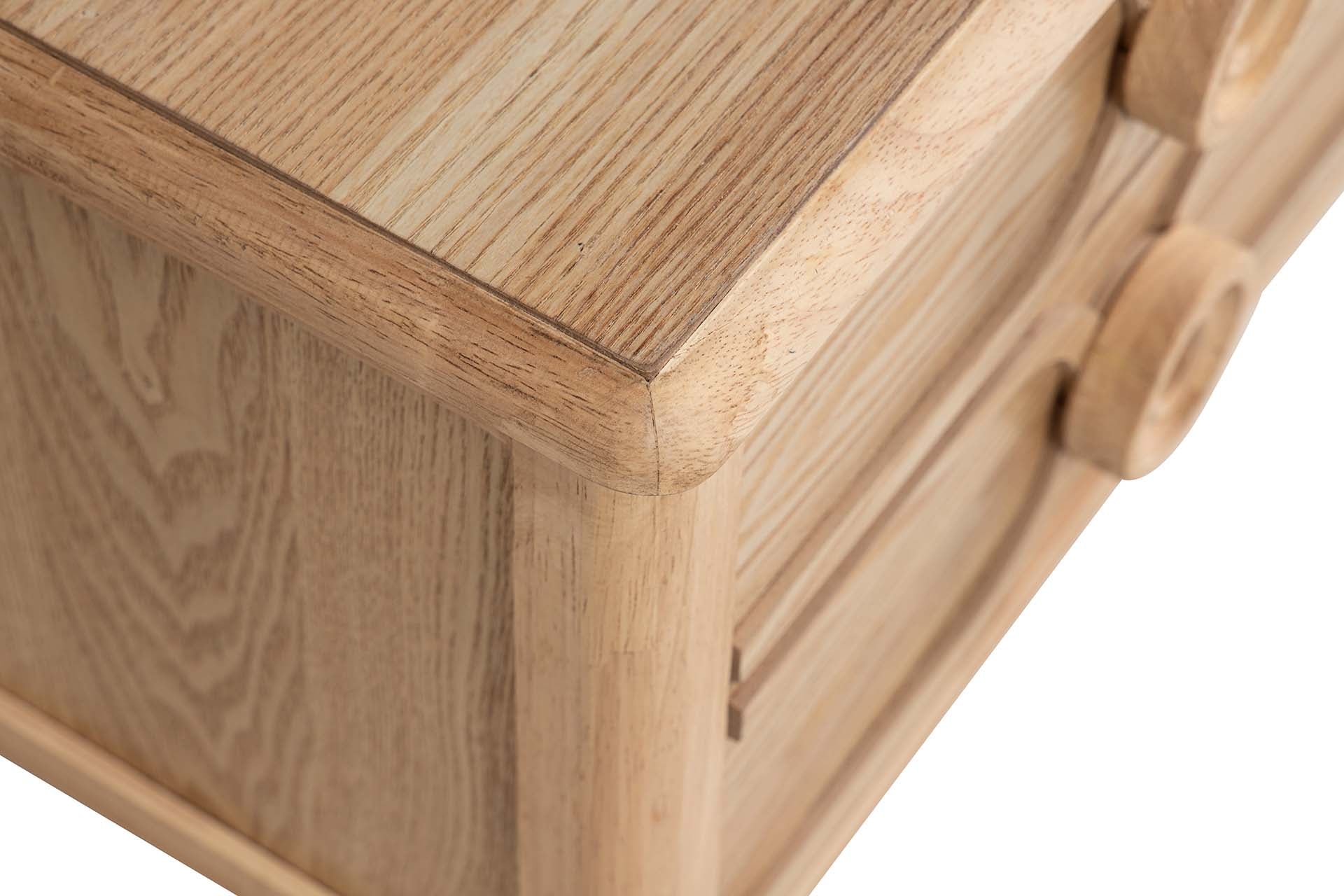 MESA DE CENTRO EM MDF MARROM 110x56x45CM