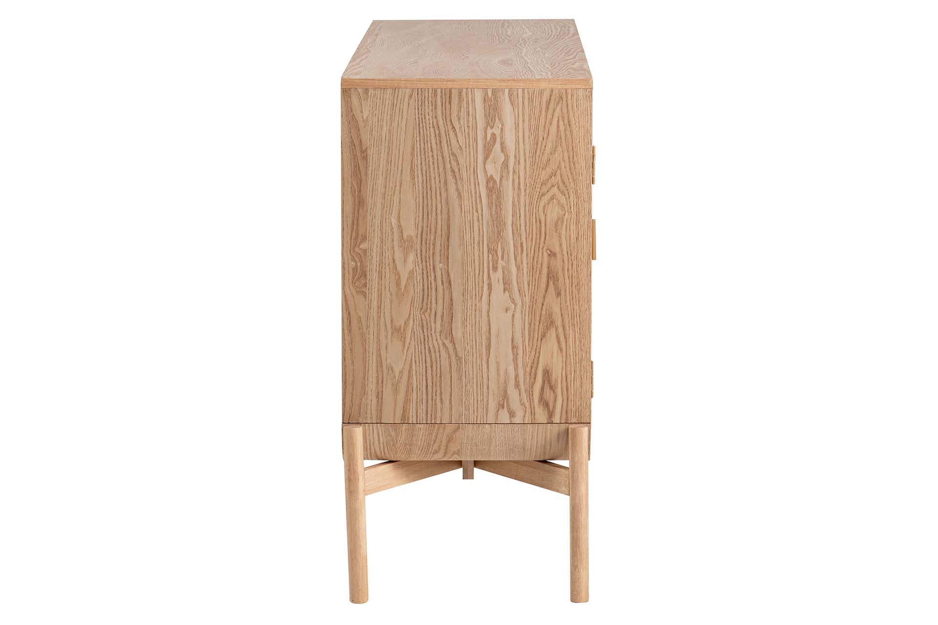 BROWN MDF SIDEBOARD 136x38x80 CM