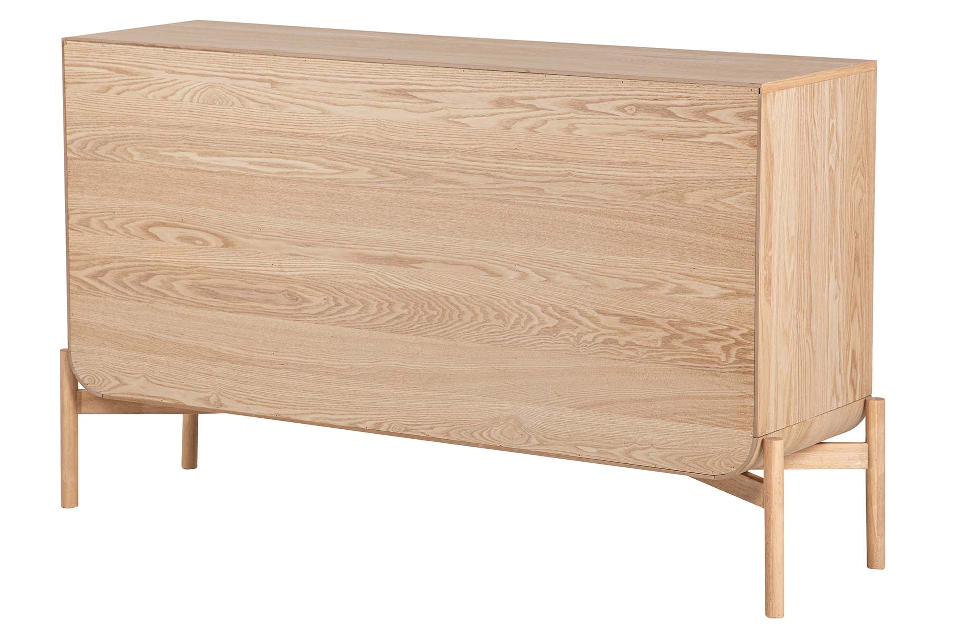BROWN MDF SIDEBOARD 136x38x80 CM