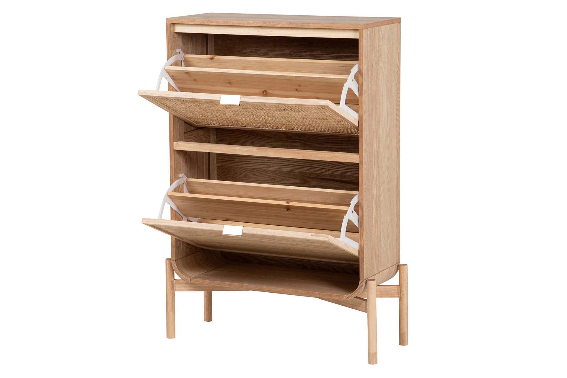 ZAPATERO MDF MARRON 76x29x107 CM