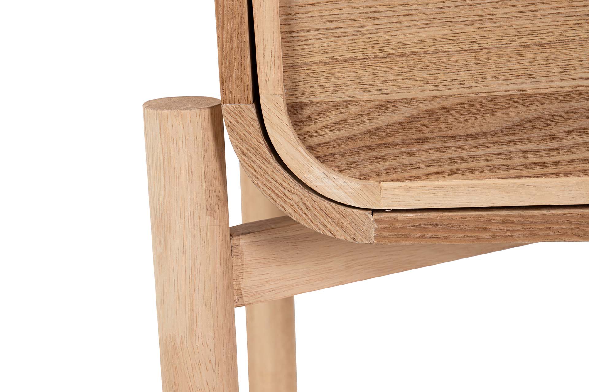 BROWN MDF CONSOLE 108x40x77 CM