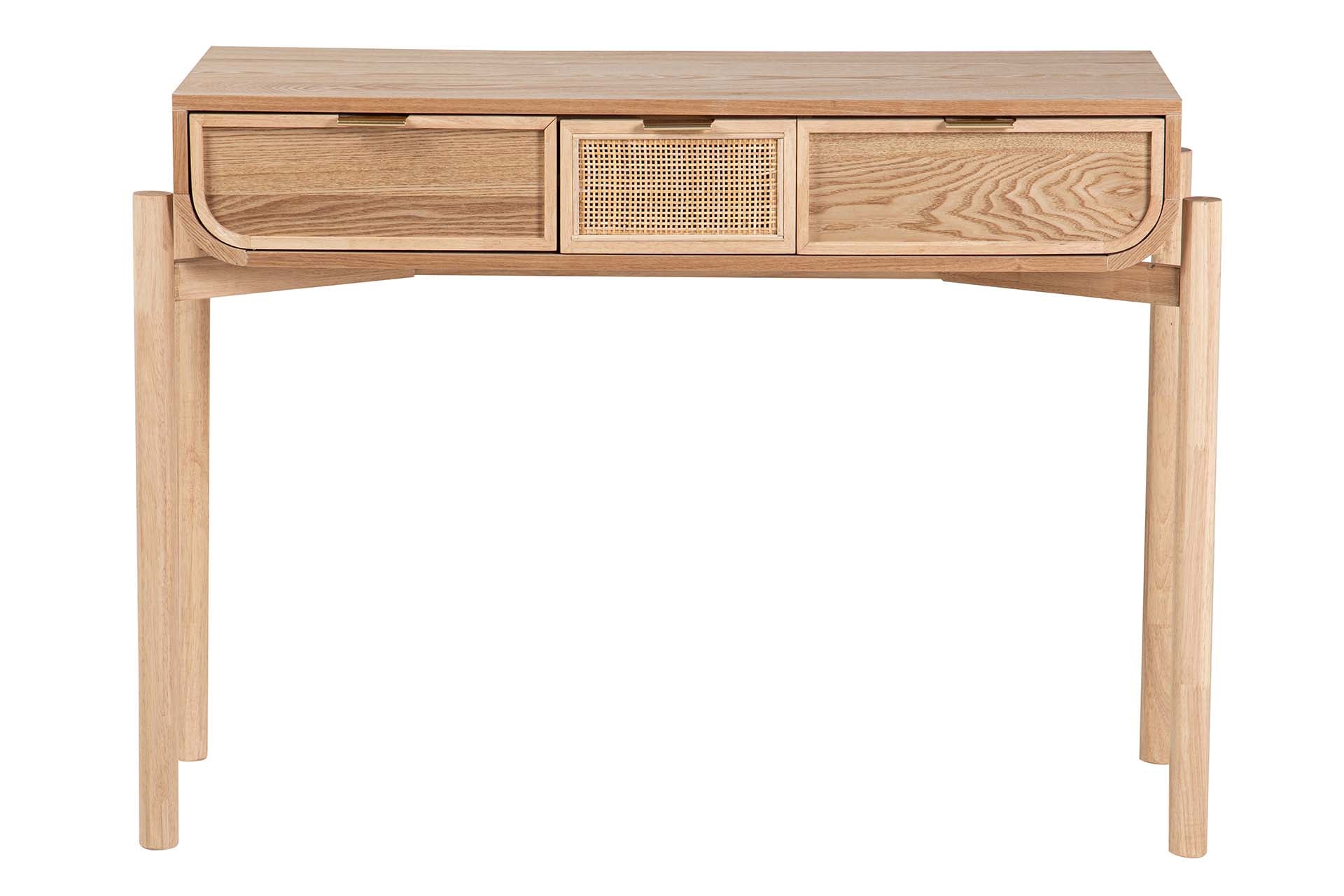 CONSOLA MDF MARRON 108x40x77 CM