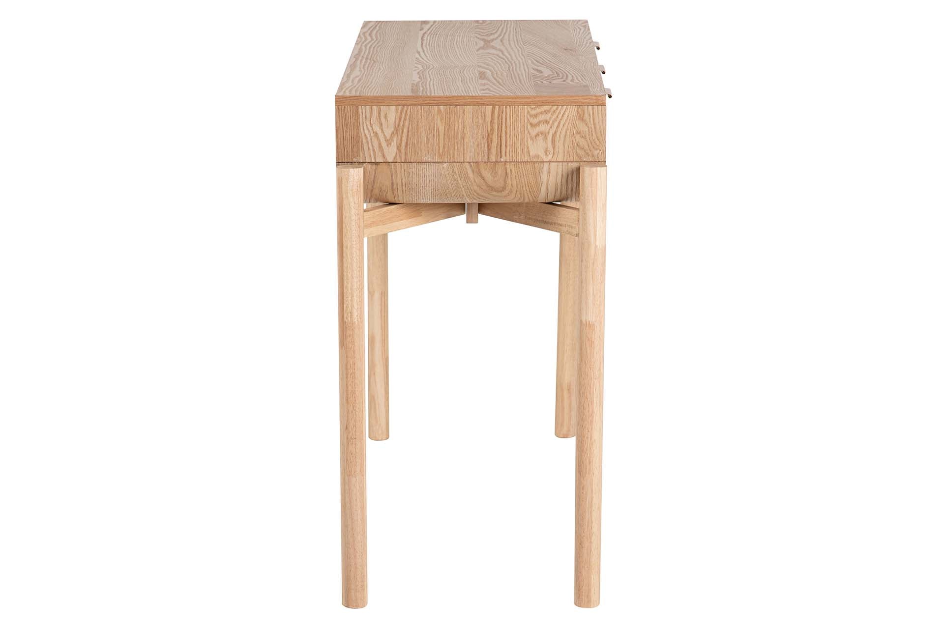 BROWN MDF CONSOLE 108x40x77 CM
