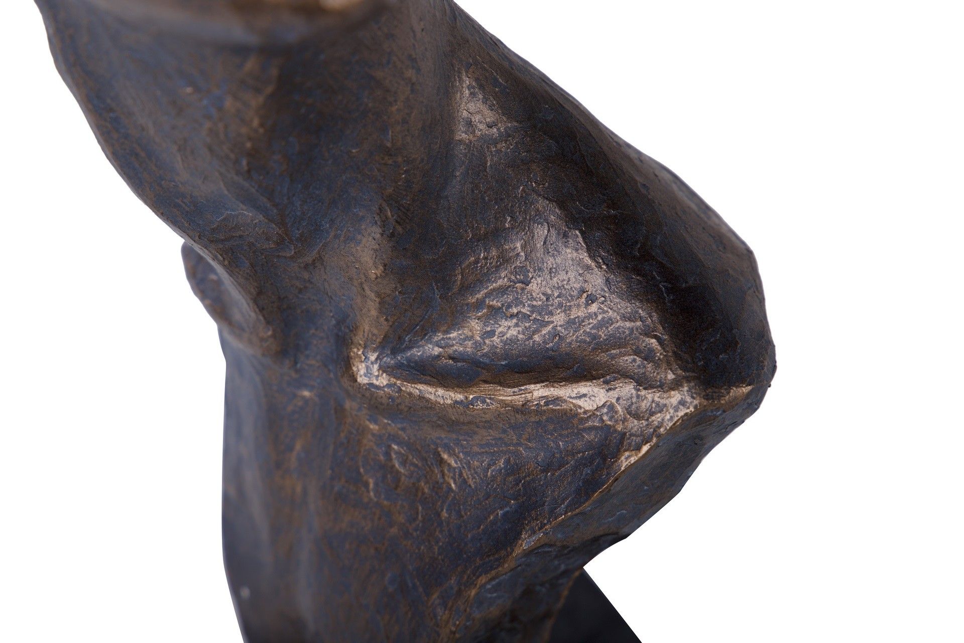 BUSTO MUJER RESINA 21x16x44 CM