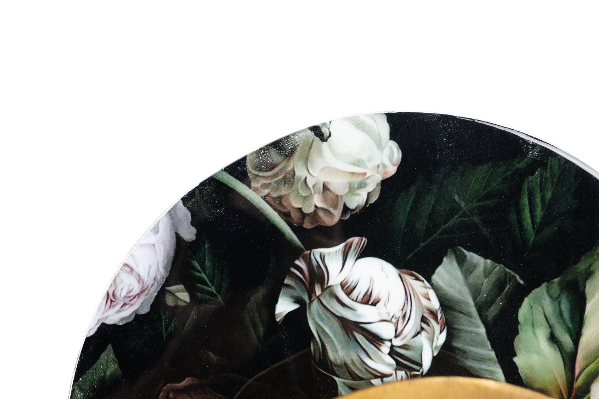 CANDEEIRO DE MESA DE METAL DOURADO 31x13x52 CM