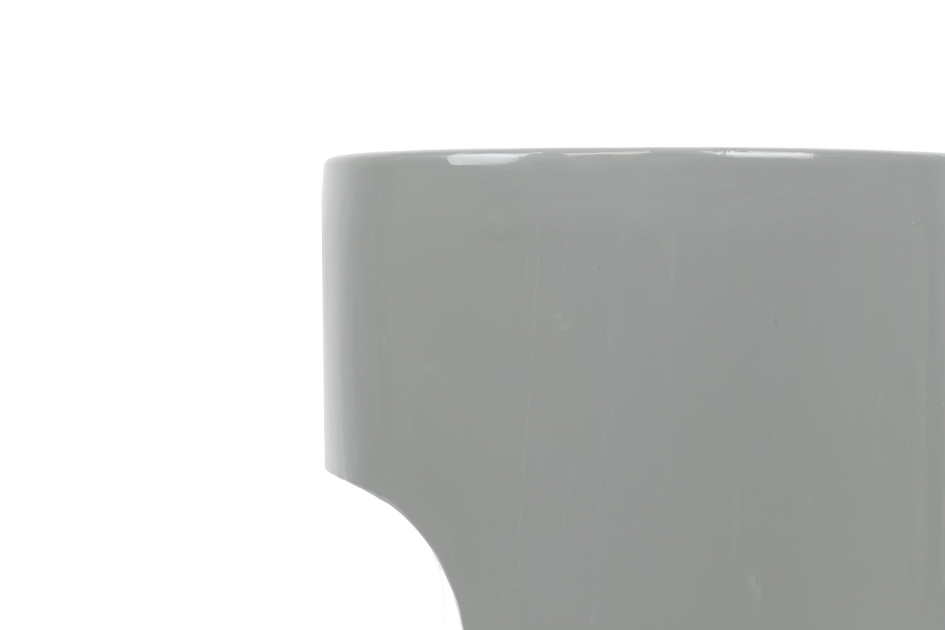 GREEN METAL STOOL 30x30x40 CM