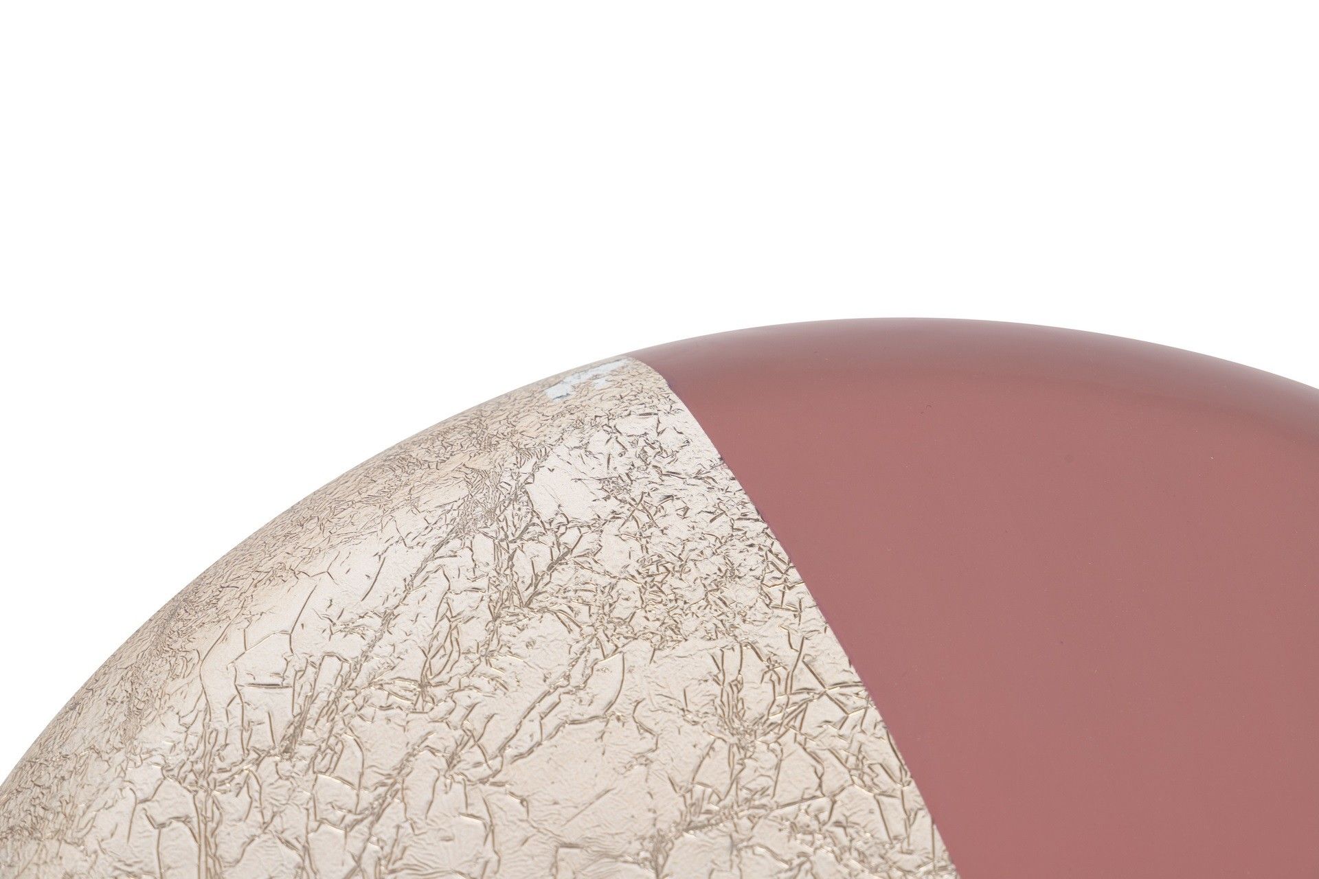 MAROON METAL STOOL / SIDE TABLE 34x34x45 CM