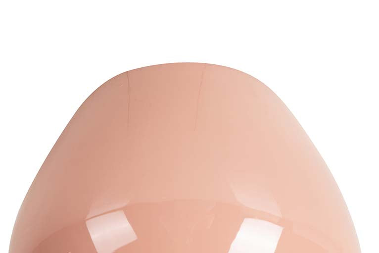 GOLD METAL VASE RASPBERRY 16x16x19 CM