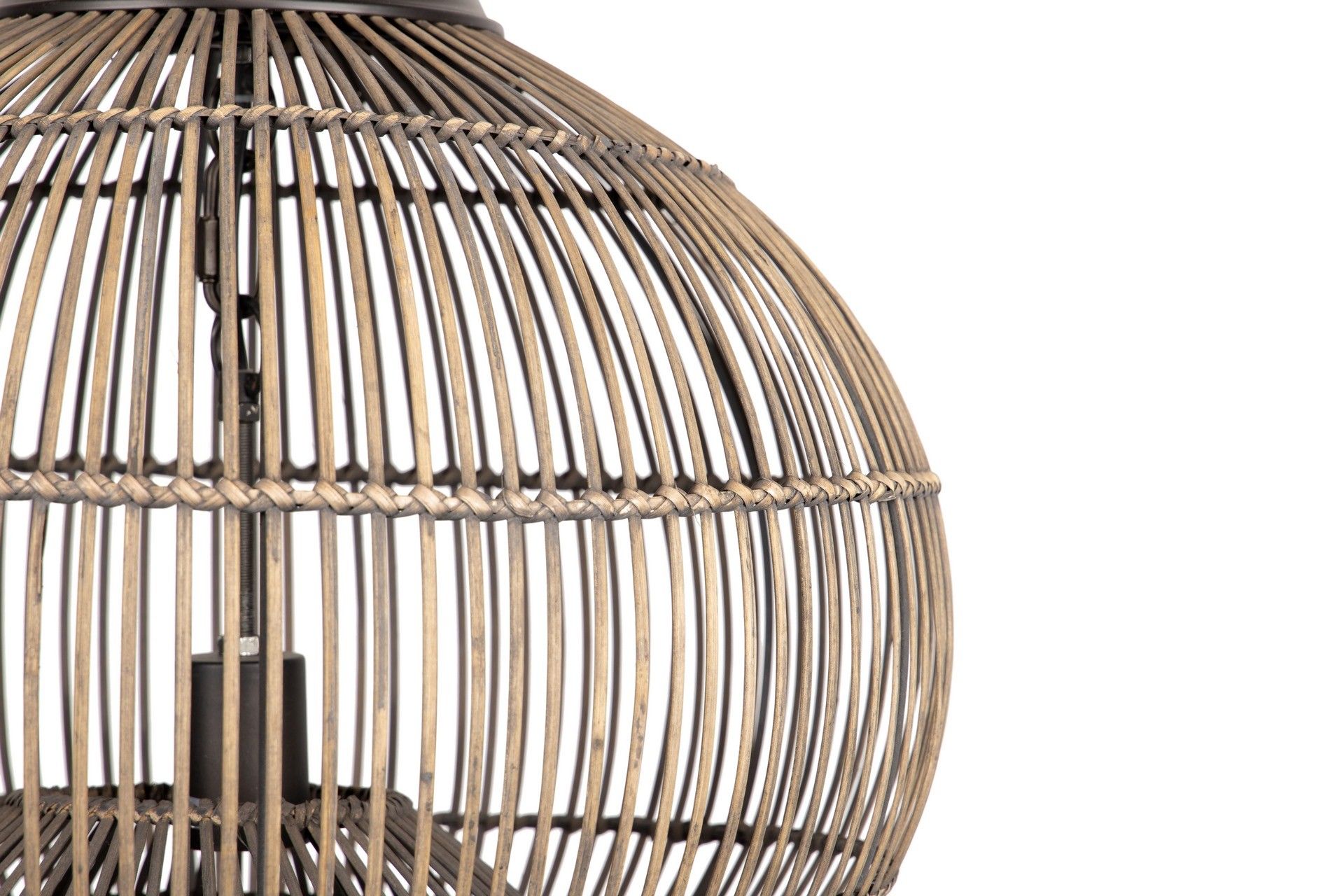 LAMPARA TECHO METAL 46x46x165 CM