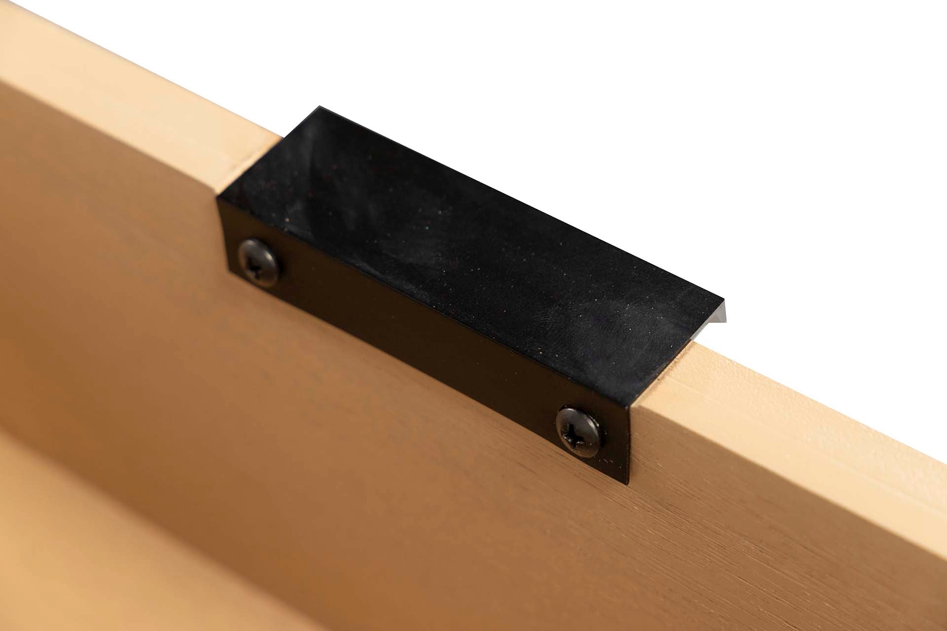 MESITA MDF PINO MARRON GRIS 40x32x61 CM