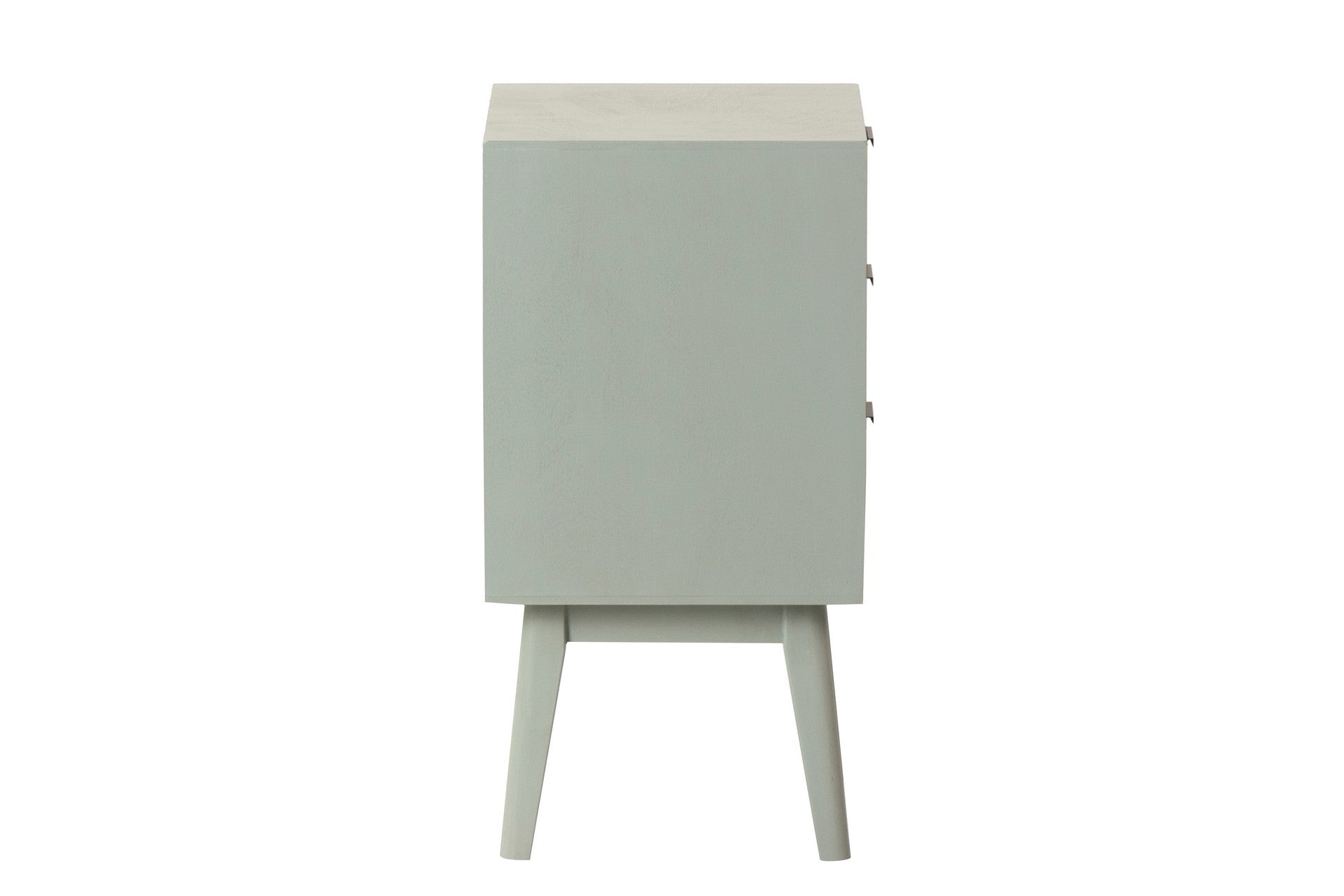 MESA DE MDF PINHO MARROM CINZA 40x32x61 CM