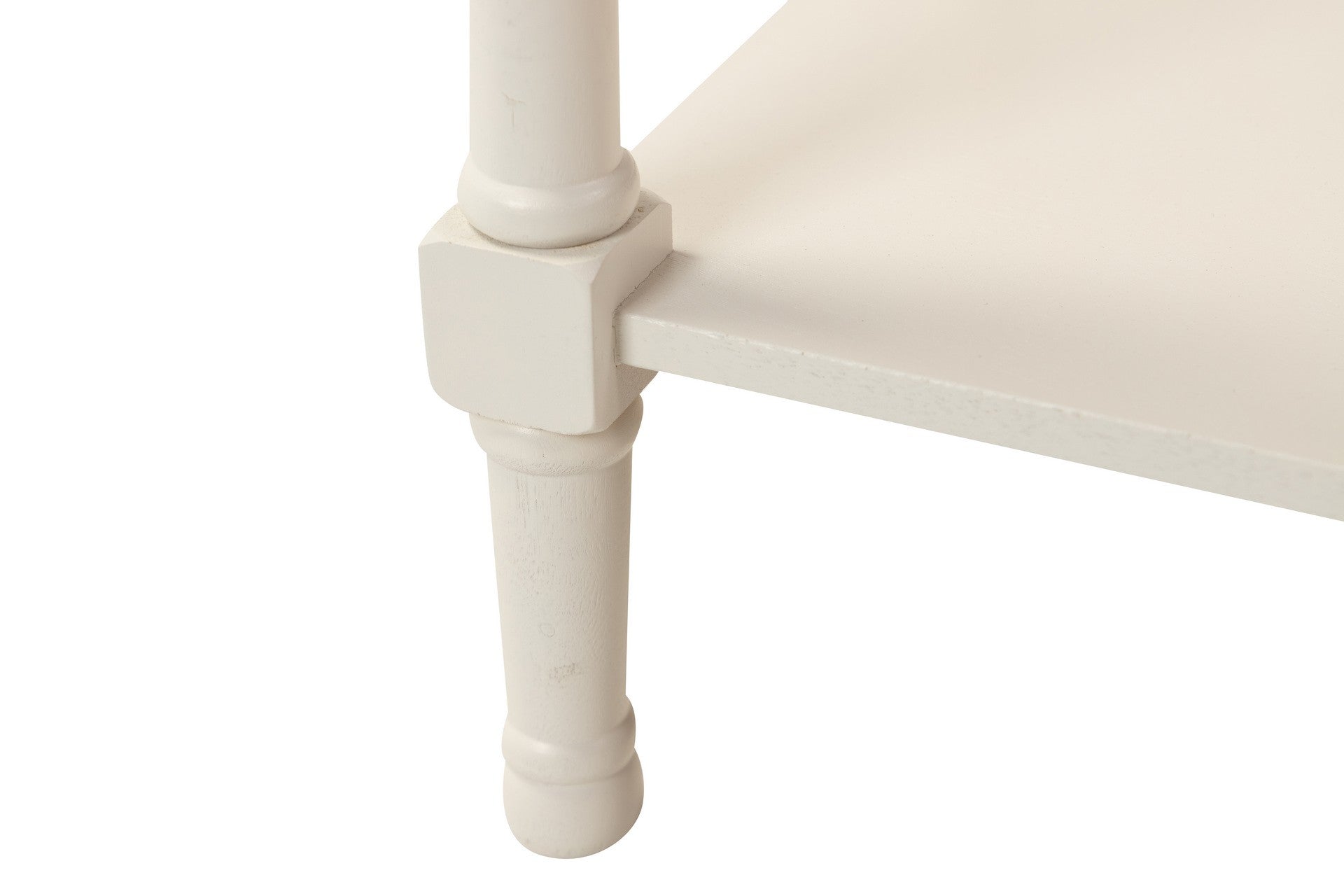 MESITA MDF PINO BLANCO MARRON 36x34x72 CM