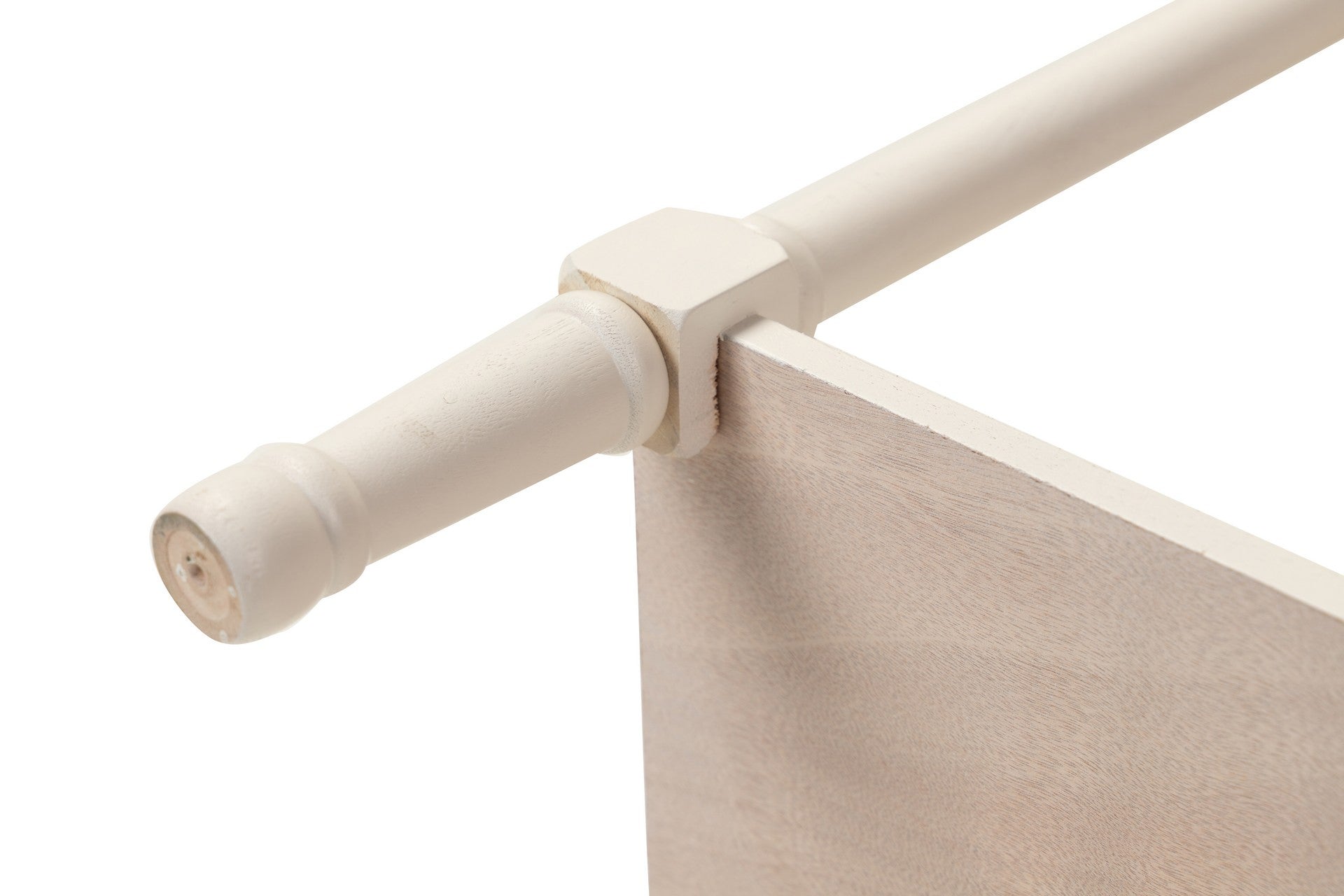 MESITA MDF PINO BLANCO MARRON 36x34x72 CM