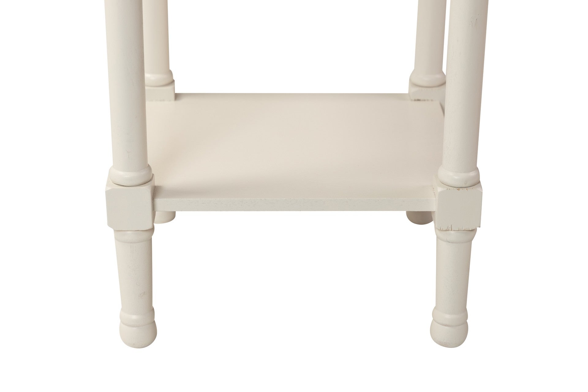 MESITA MDF PINO BLANCO MARRON 36x34x72 CM