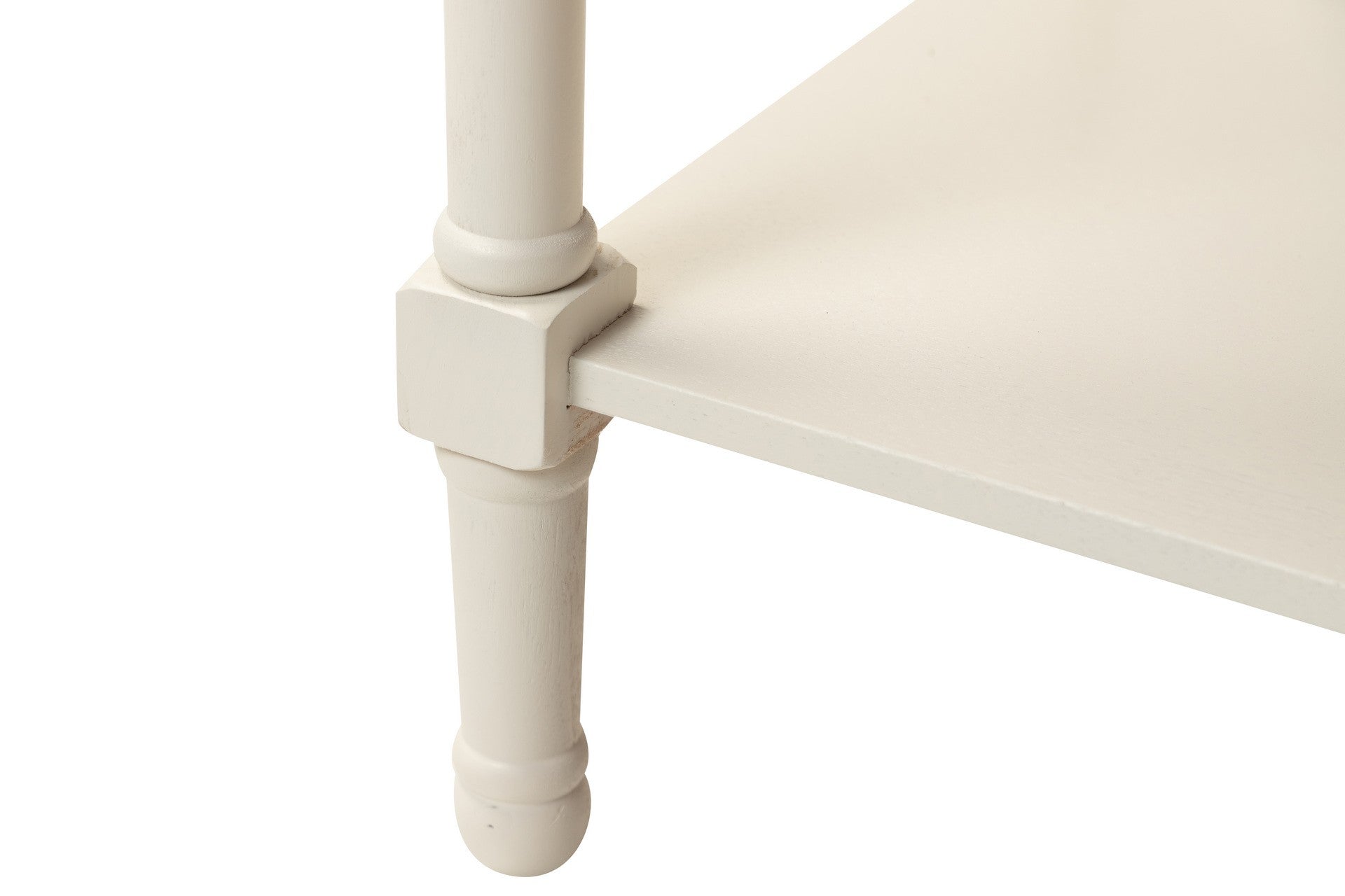 CONSOLA MDF PINHO MARROM BRANCO 107x38x75 CM