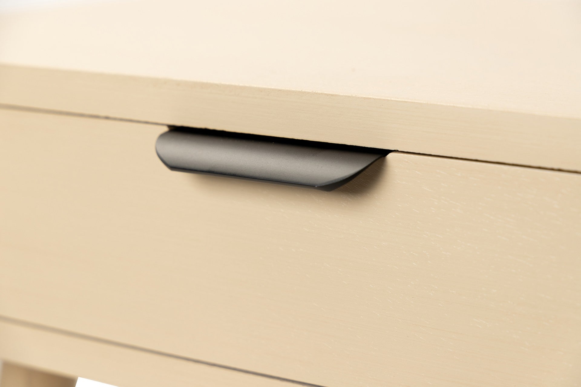 CONSOLA MDF PINHO MARROM PRETO 90x35x75 CM