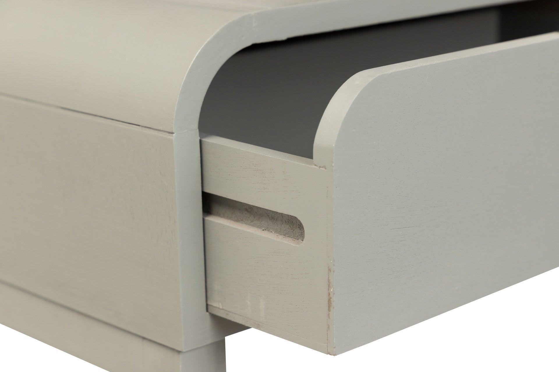 CONSOLA MDF PINO GRIS NEGRO 90x32x75 CM